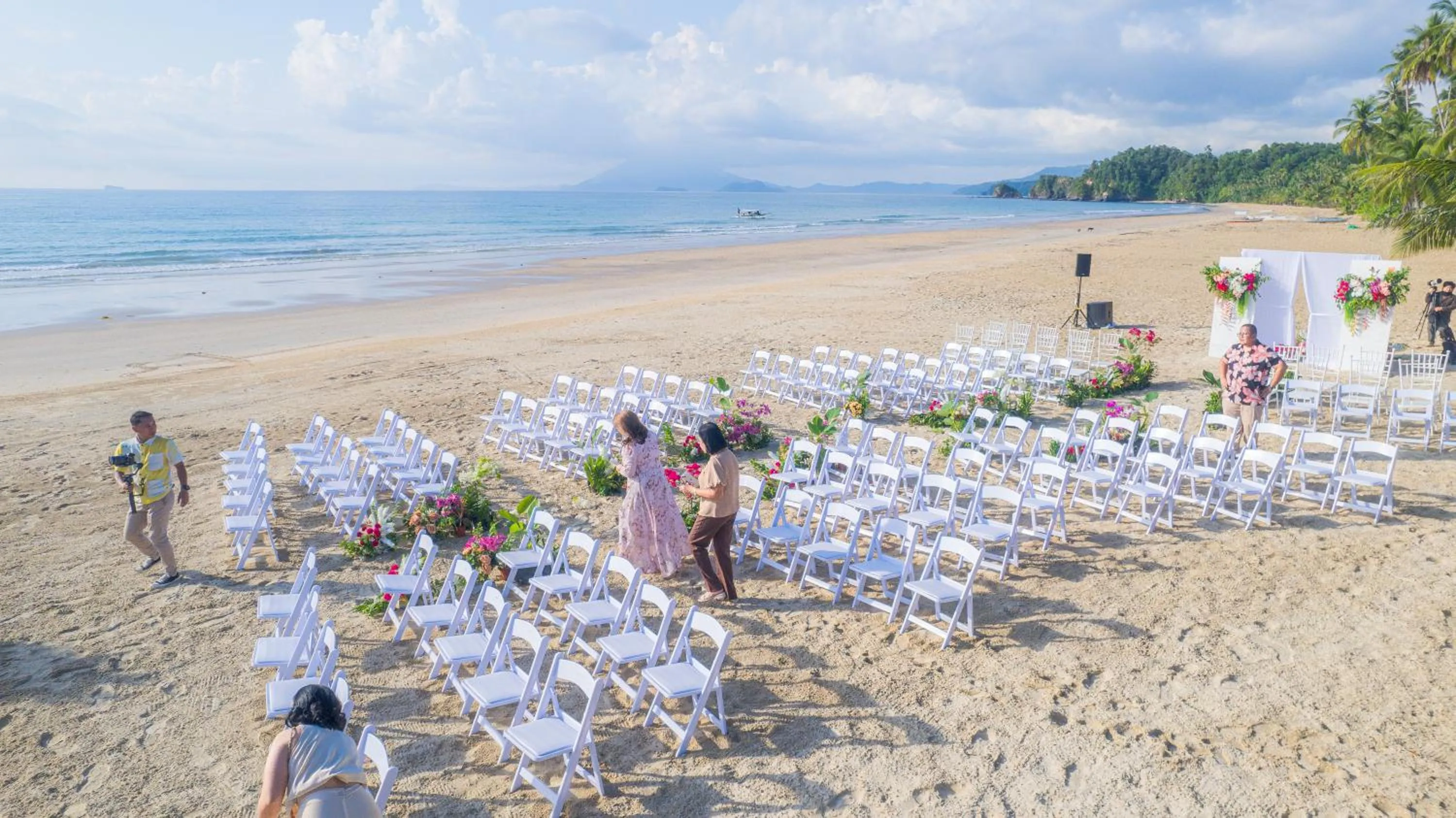 Beach in The Hotel Elizabeth Resort and Villas - Long Beach San Vicente Palawan