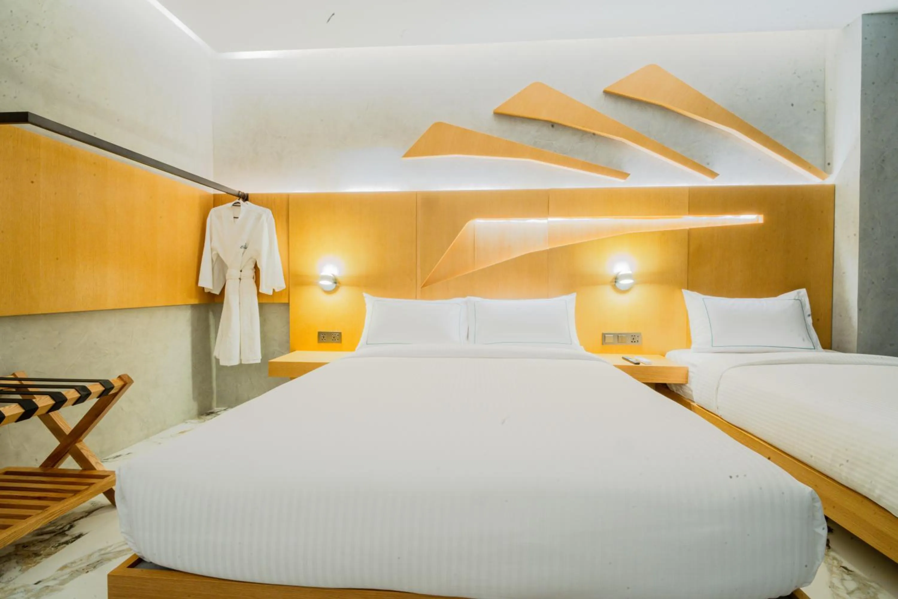 Bed in The Hotel Elizabeth Resort and Villas - Long Beach San Vicente Palawan