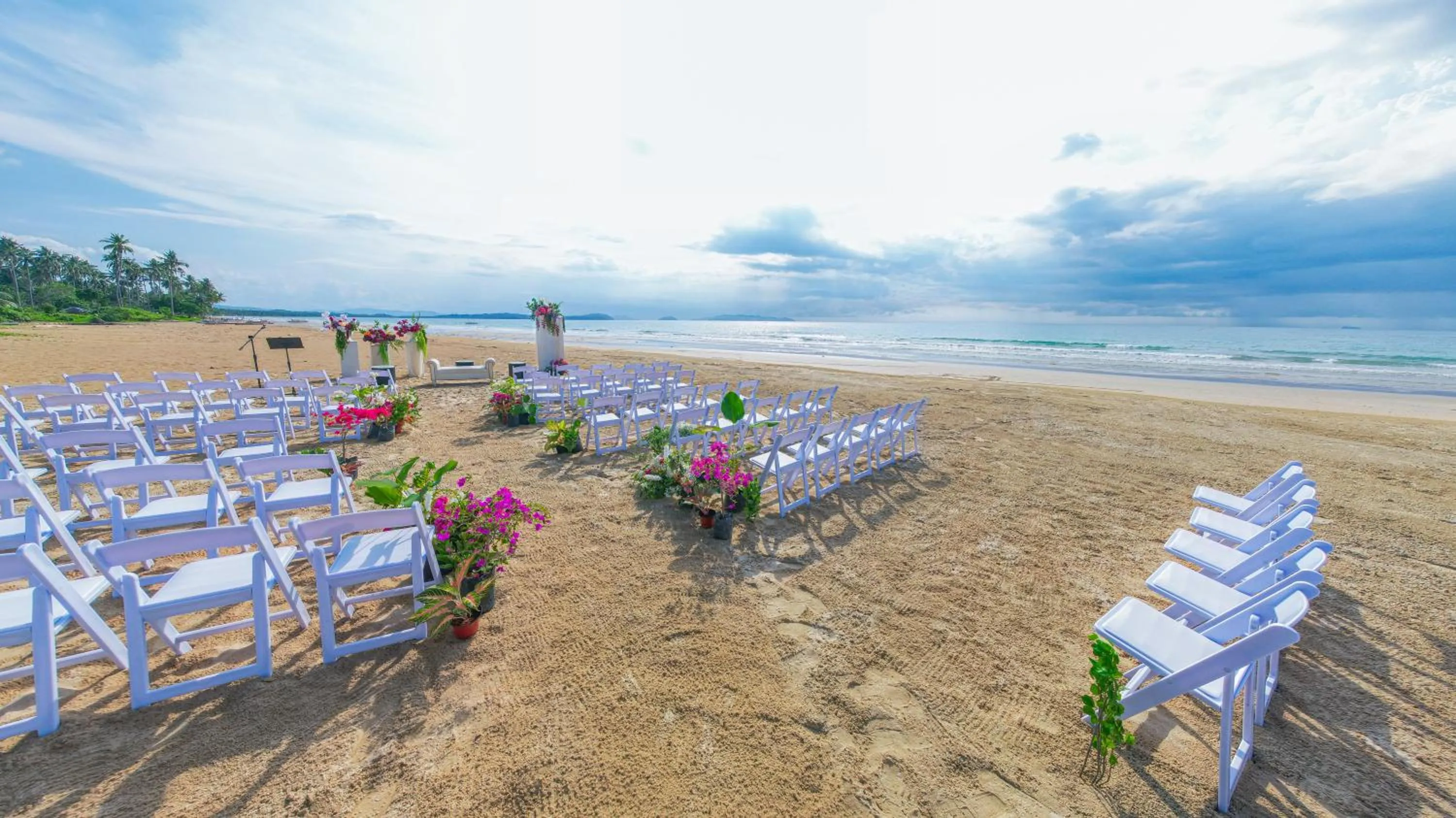 Beach in The Hotel Elizabeth Resort and Villas - Long Beach San Vicente Palawan