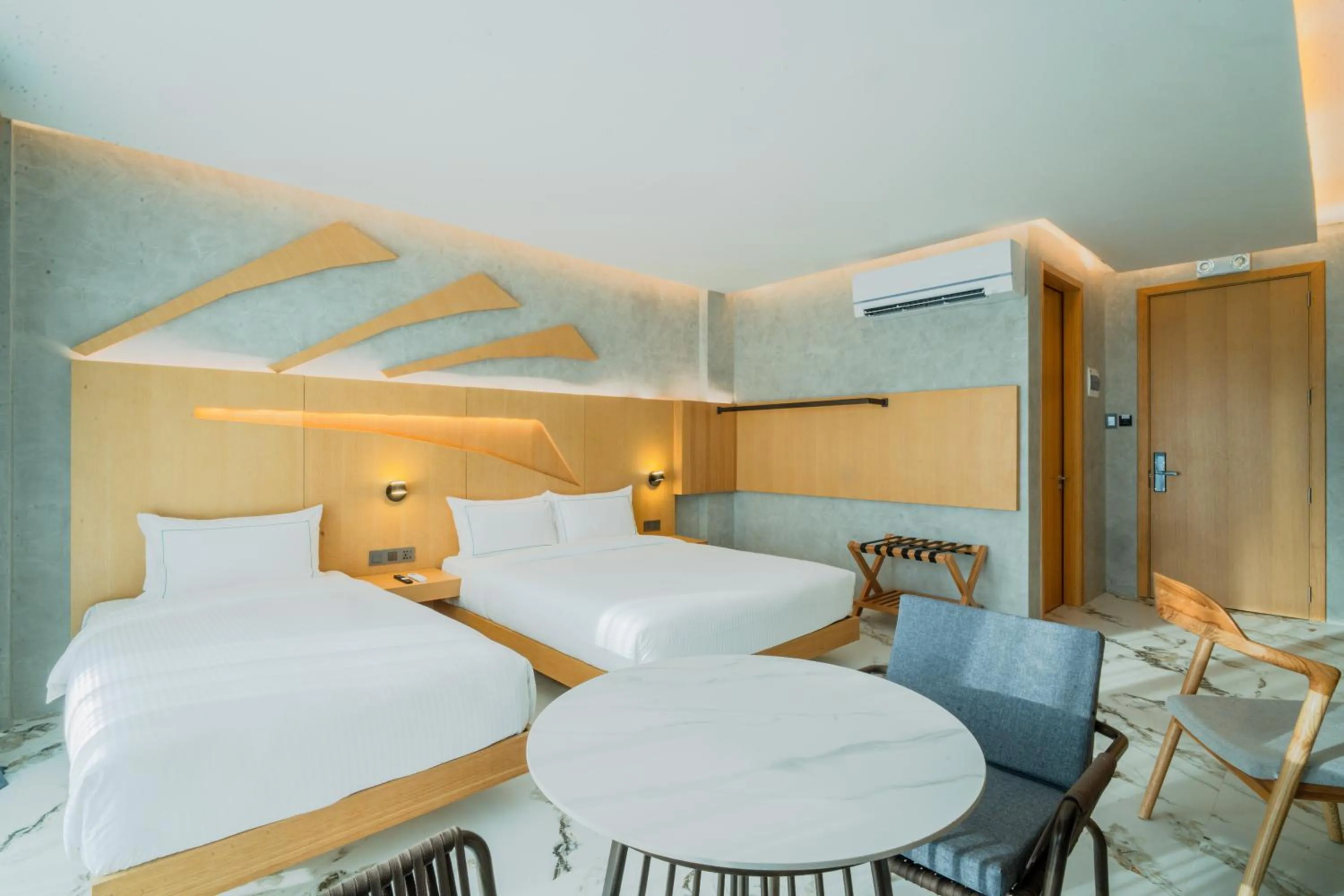 Bed in The Hotel Elizabeth Resort and Villas - Long Beach San Vicente Palawan