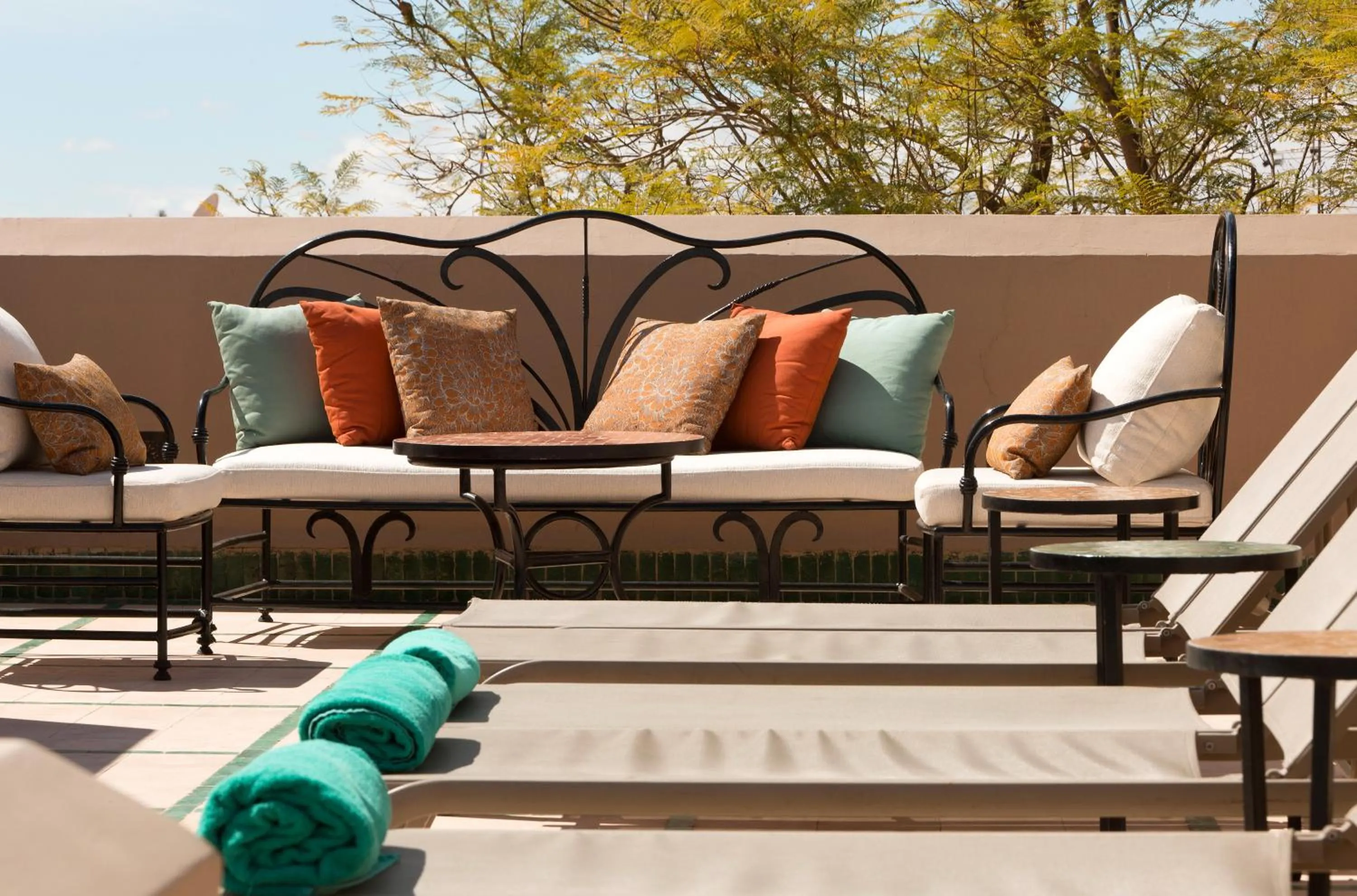 Patio in Les Jardins De La Médina
