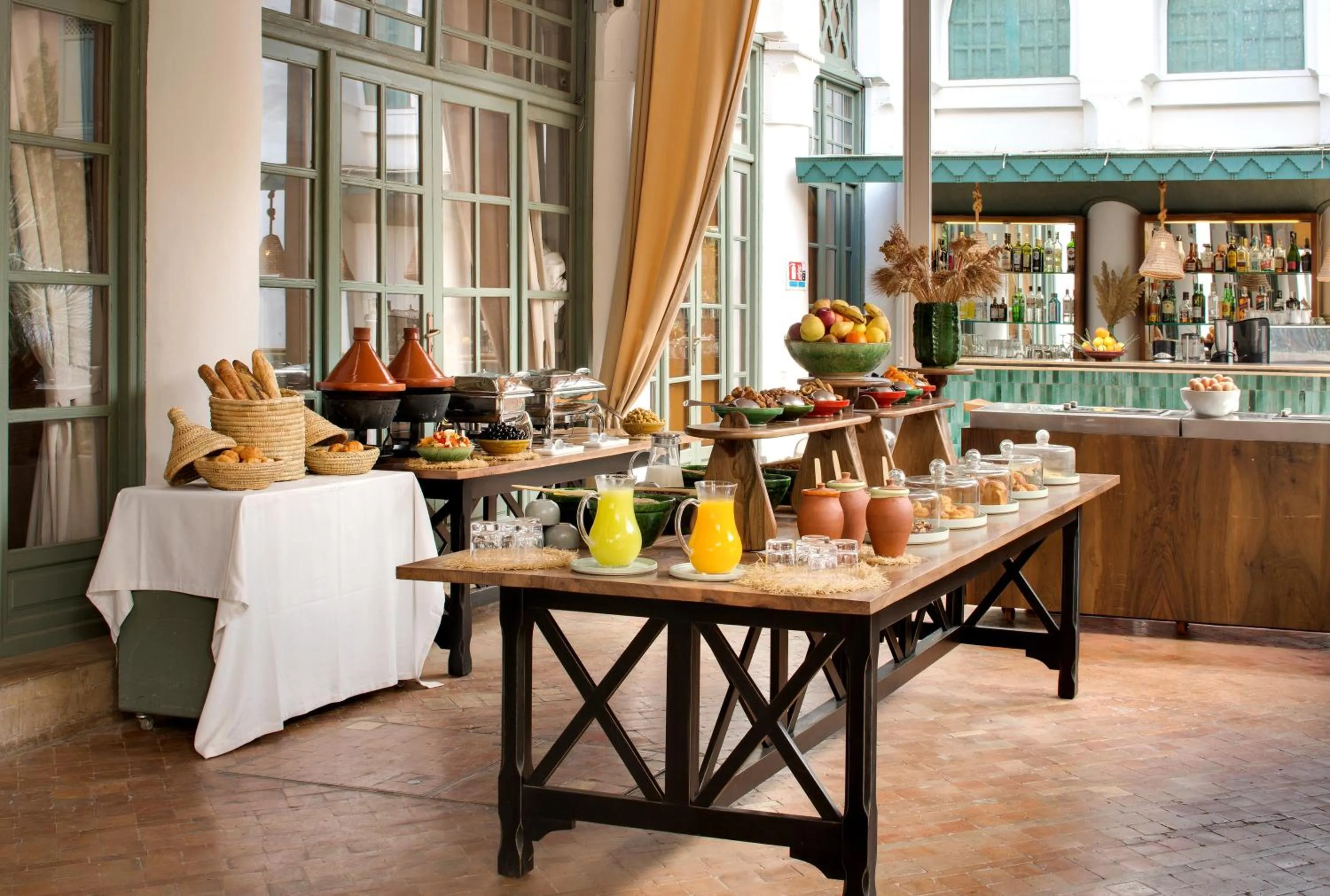 Breakfast in Les Jardins De La Médina