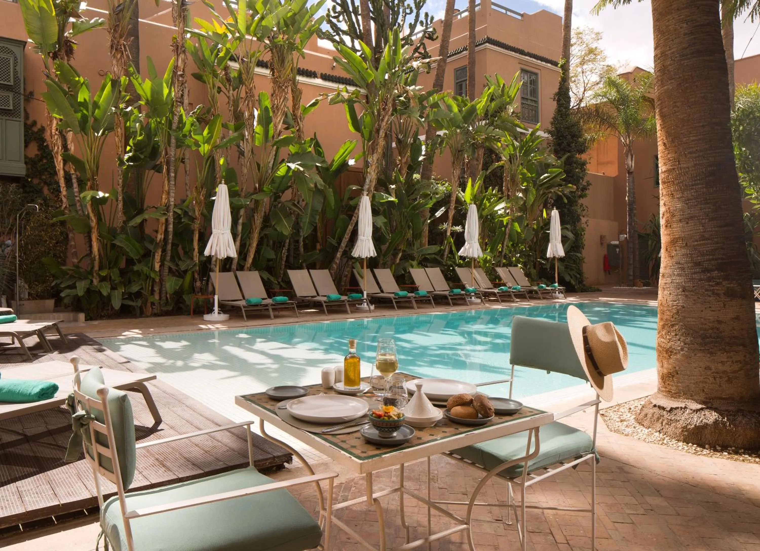 Restaurant/places to eat in Les Jardins De La Médina