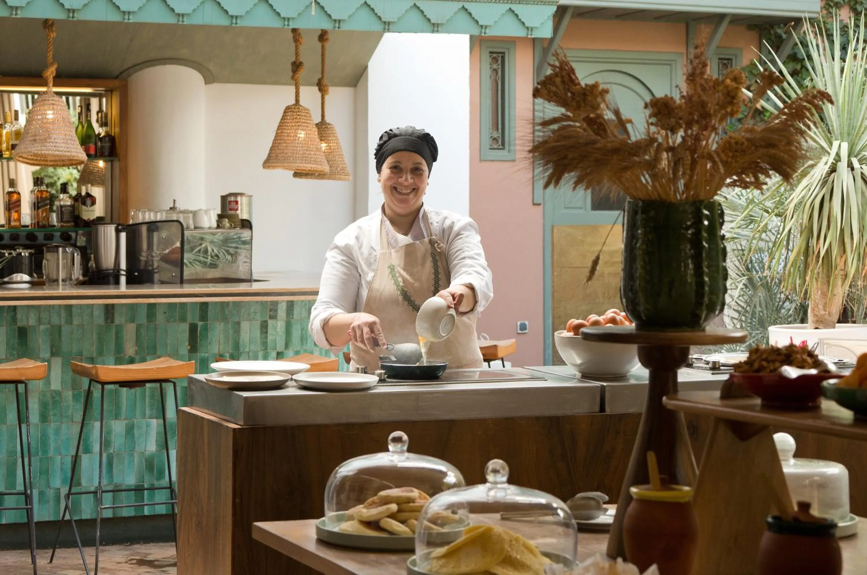 Breakfast in Les Jardins De La Médina