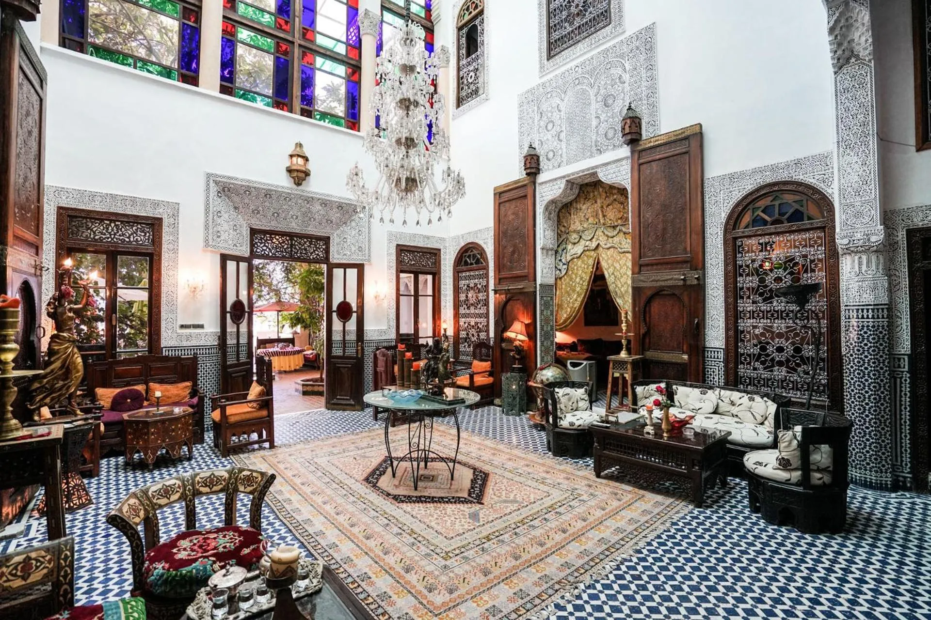Facade/entrance in Riad Arabesque & Spa