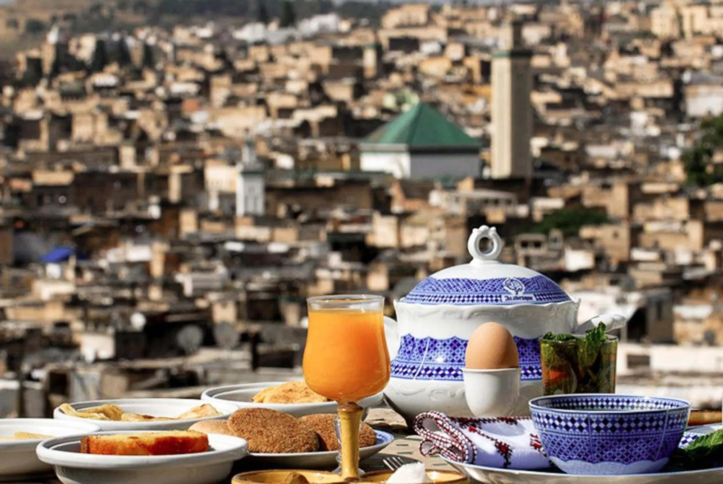 Breakfast in Riad Arabesque & Spa