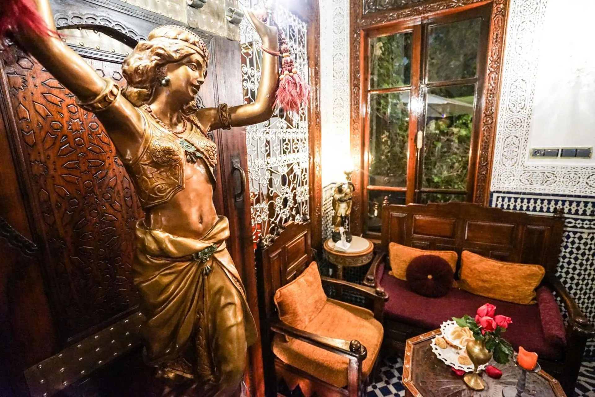 Lobby or reception in Riad Arabesque & Spa