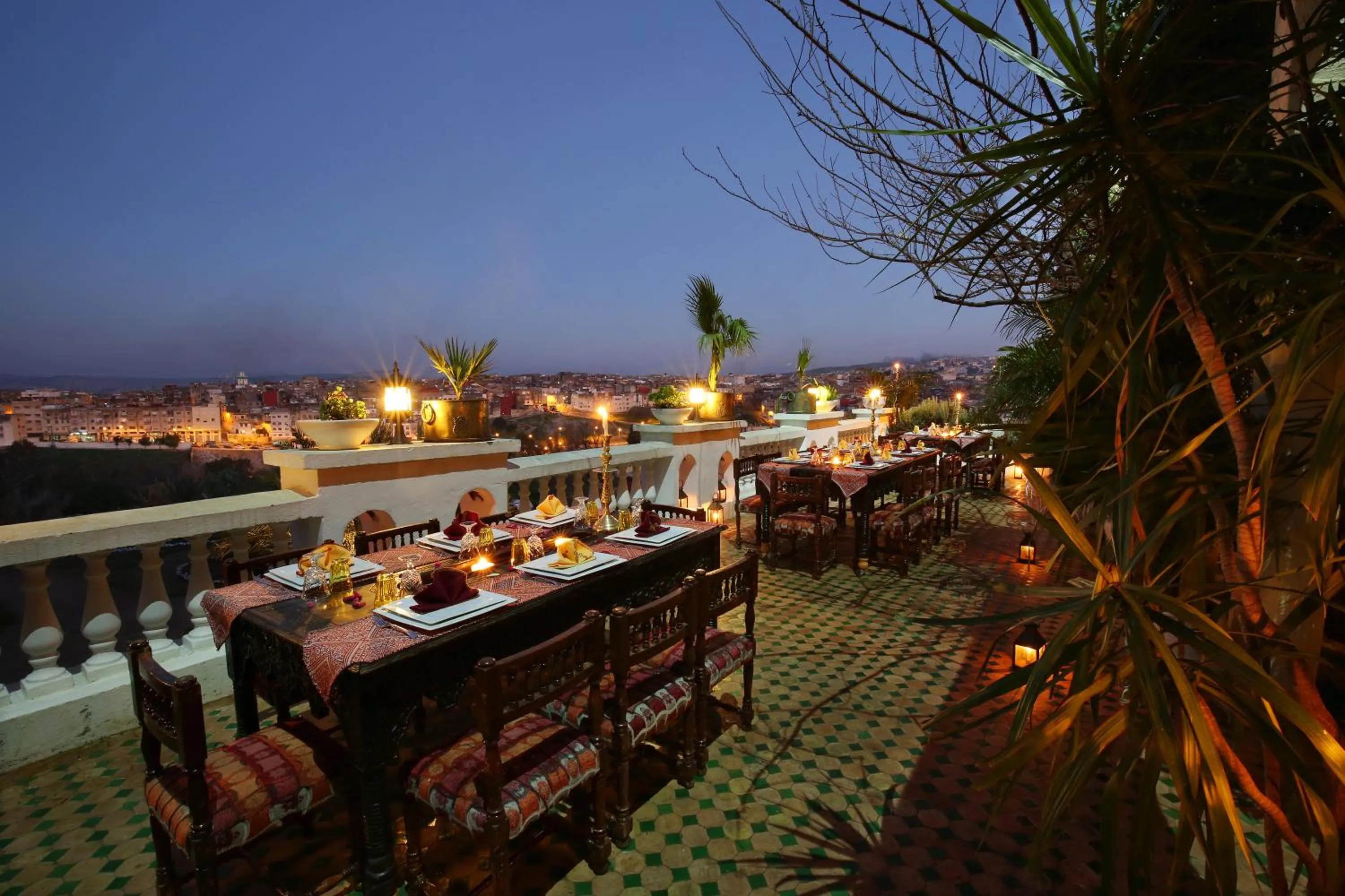 Restaurant/places to eat in Riad Arabesque & Spa