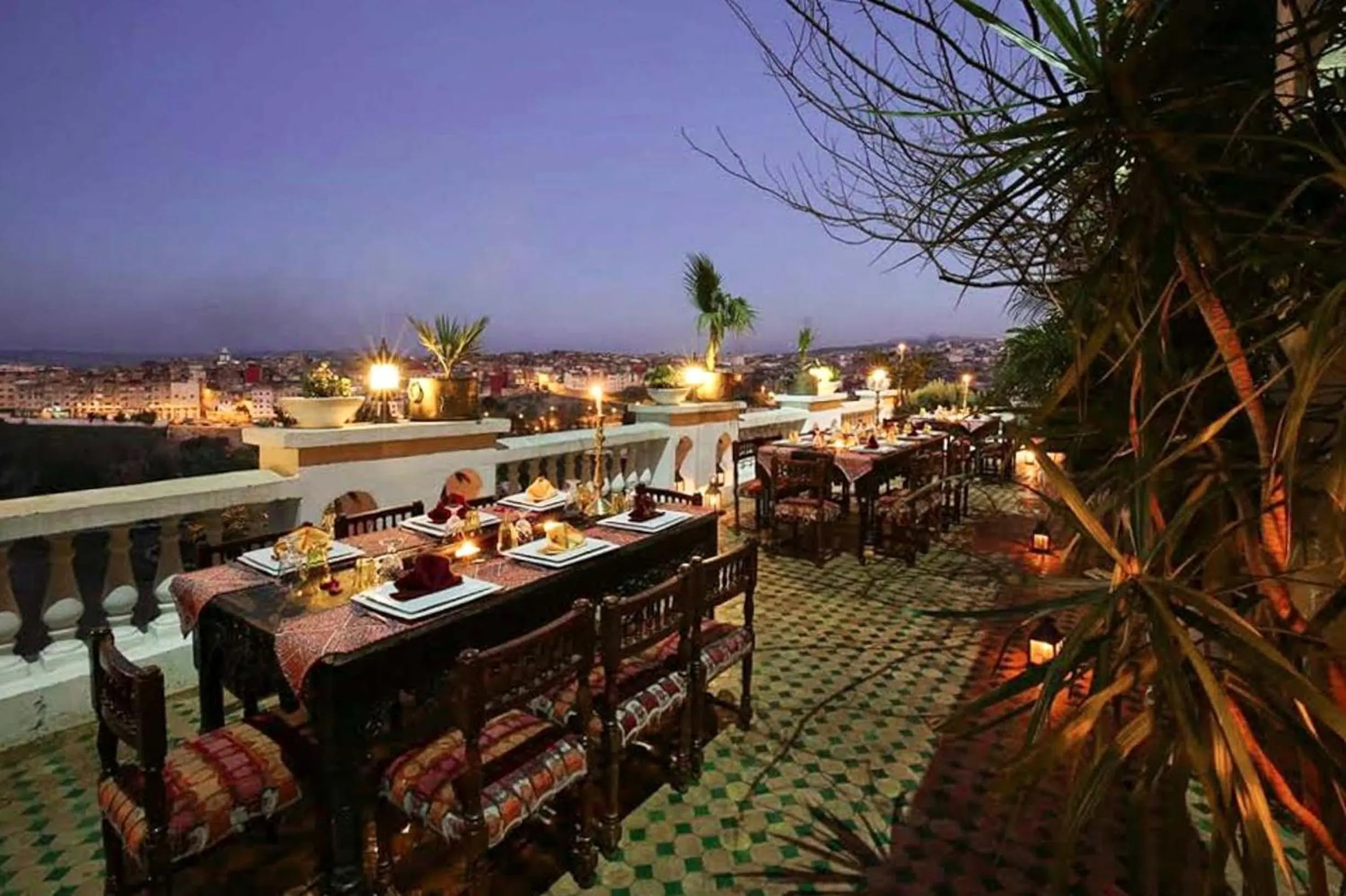 Balcony/Terrace in Riad Arabesque & Spa
