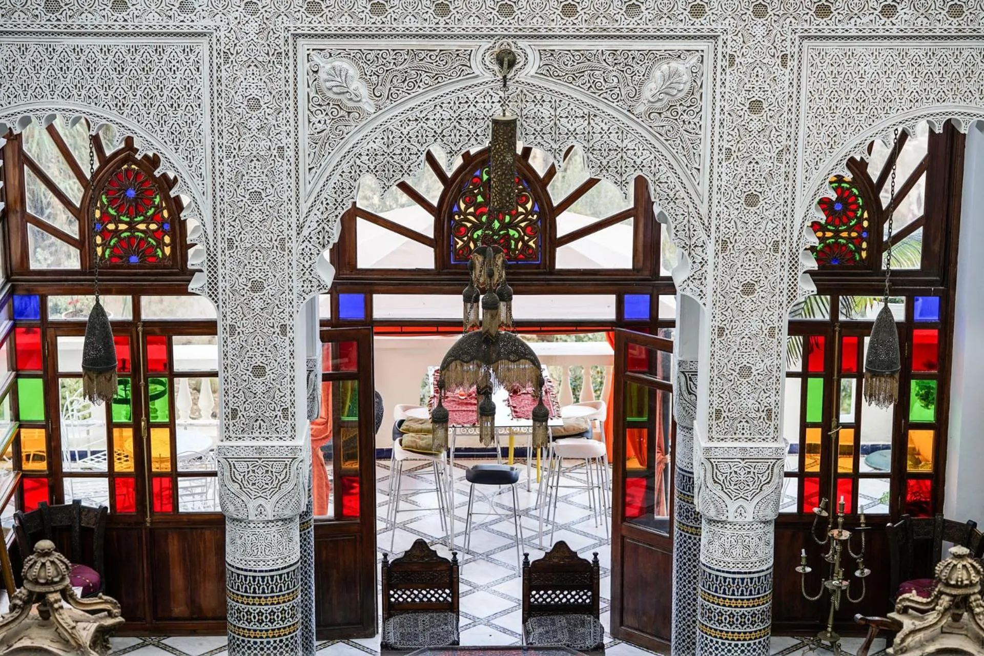 Floor plan in Riad Arabesque & Spa