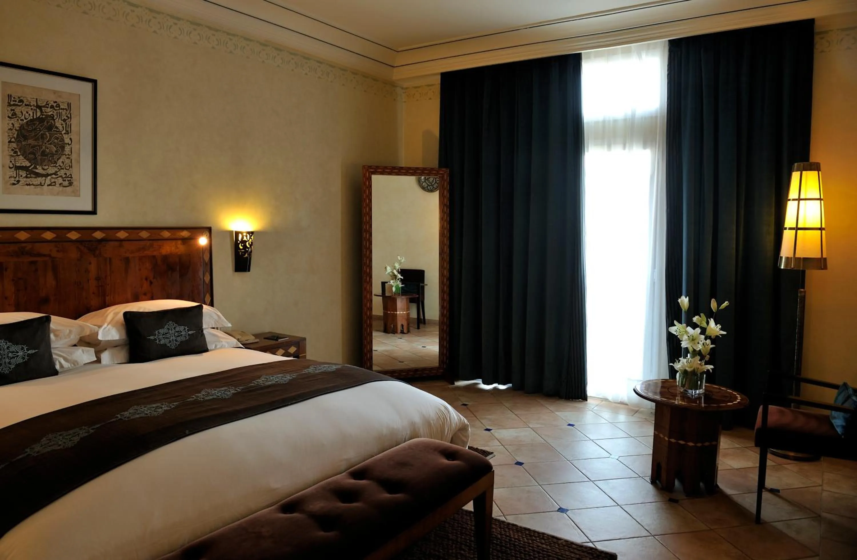 Photo of the whole room, Bed in Le Médina Essaouira Thalassa Sea & Spa - MGallery Collection