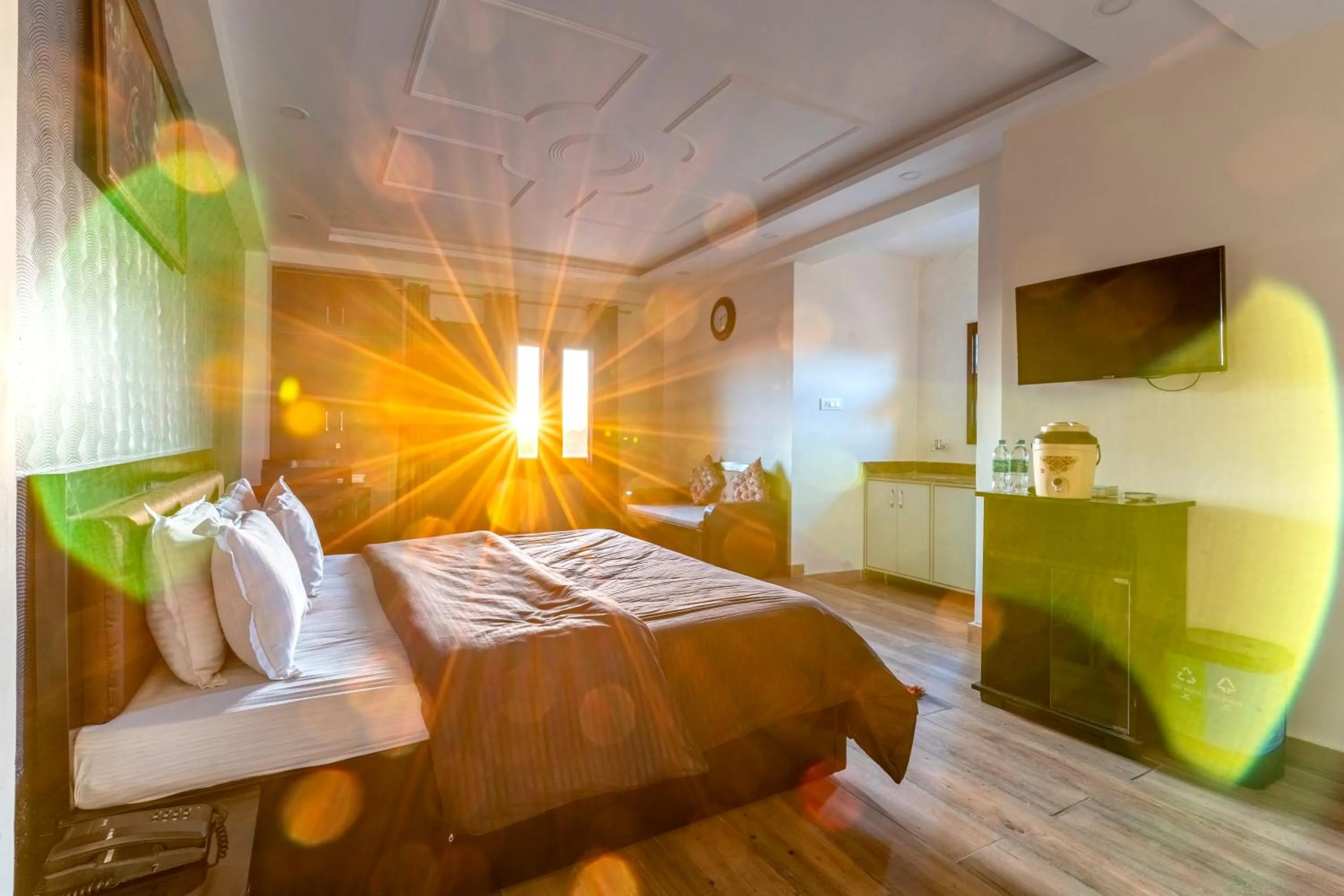 Bedroom, Bed in Viable Inn by Vista Stays