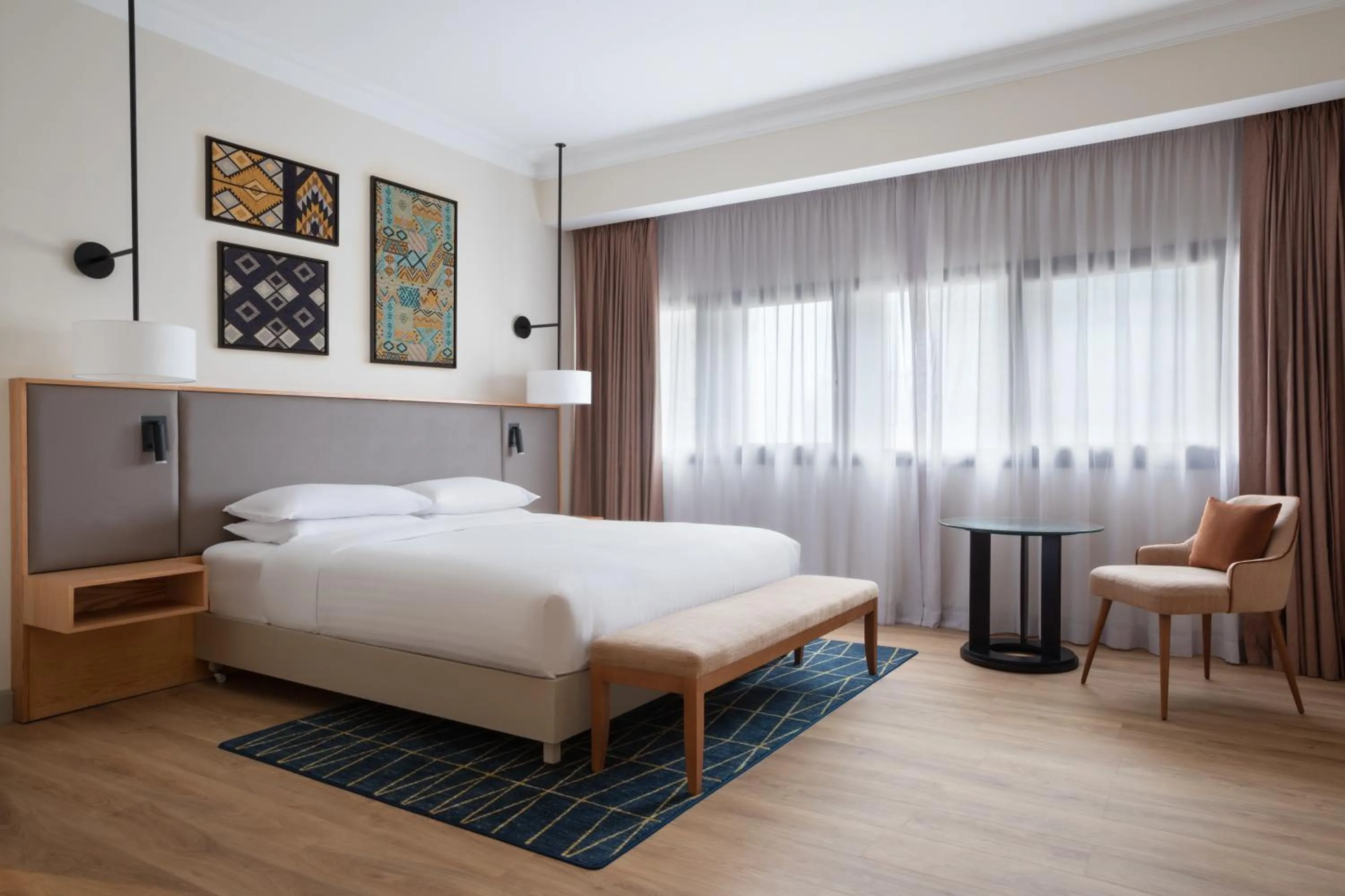 Bedroom, Bed in Casablanca Marriott Hotel