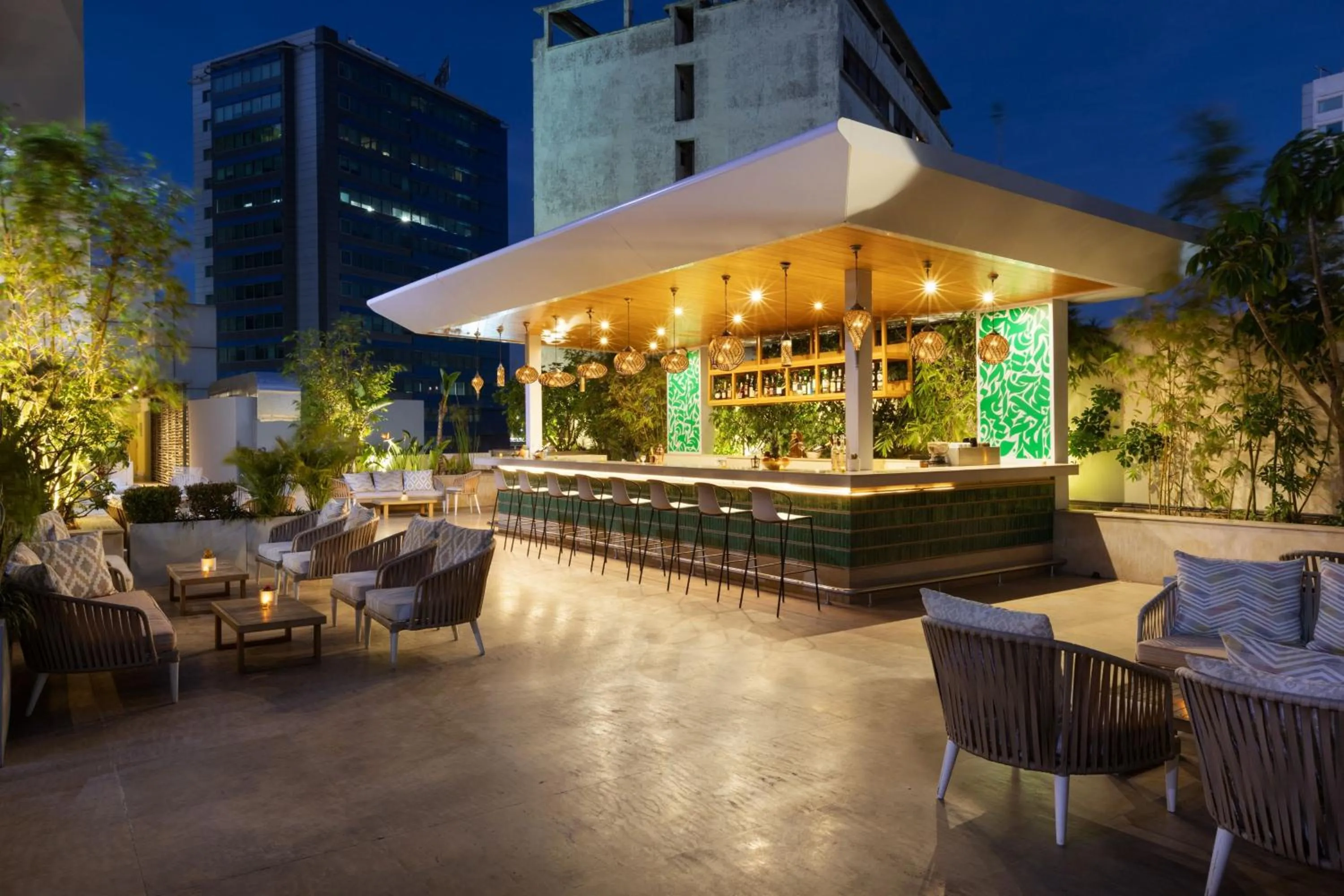 Lounge or bar in Casablanca Marriott Hotel