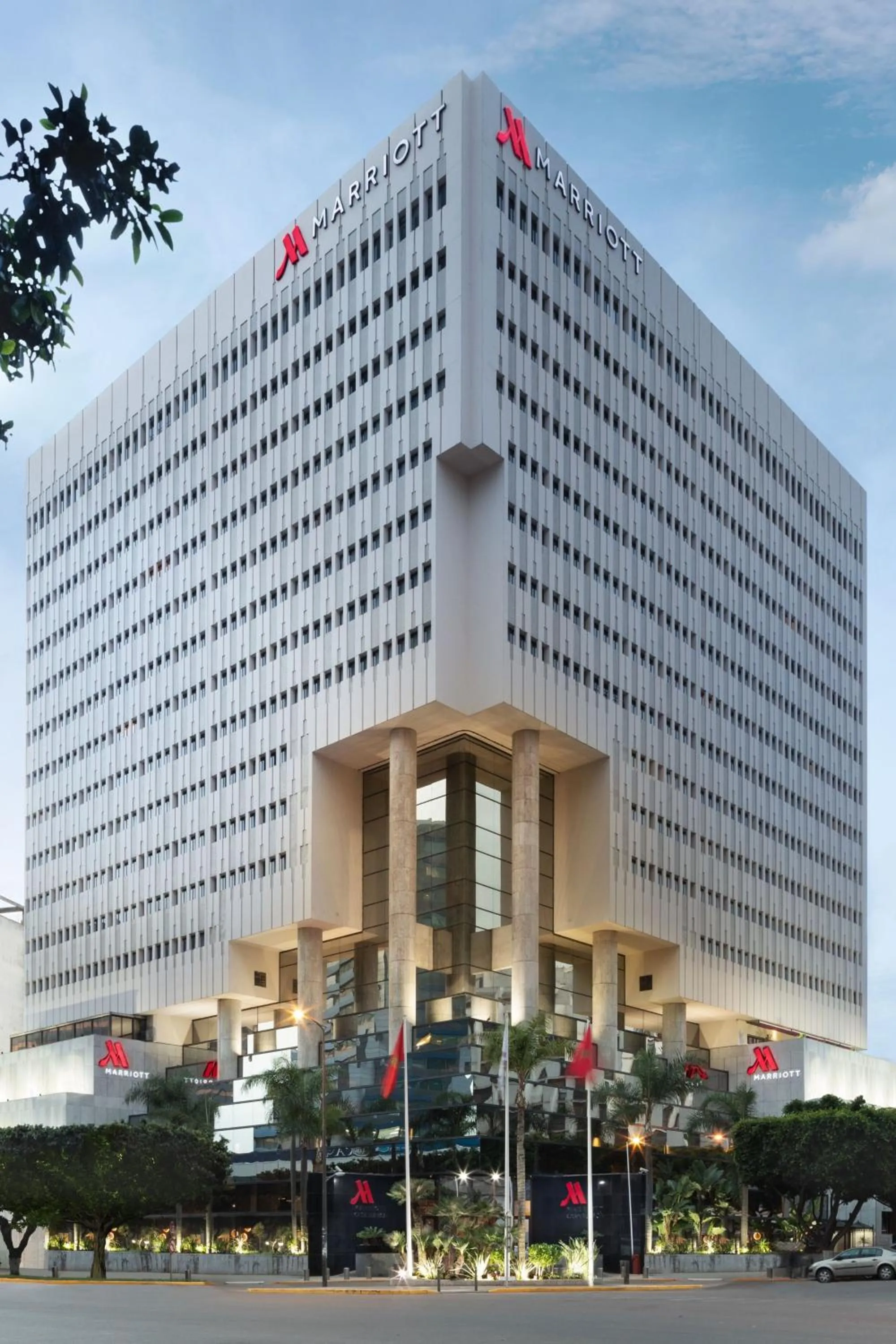 View (from property/room) in Casablanca Marriott Hotel