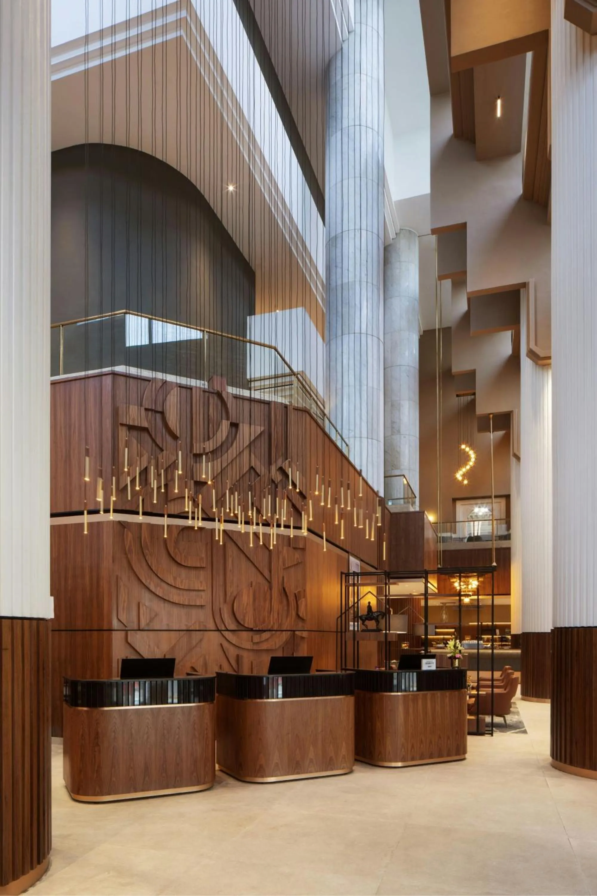 Lobby or reception in Casablanca Marriott Hotel