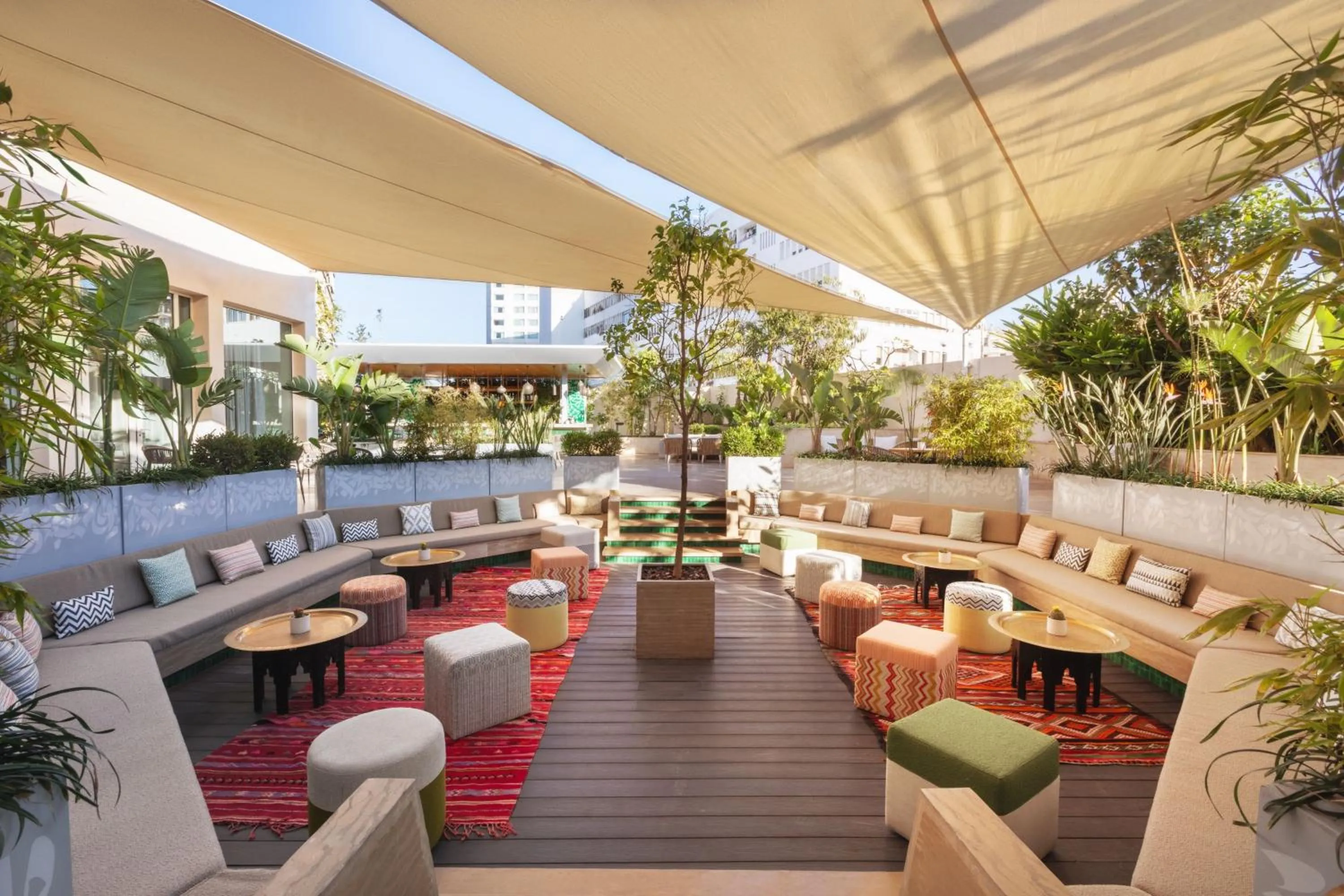 Lounge or bar in Casablanca Marriott Hotel