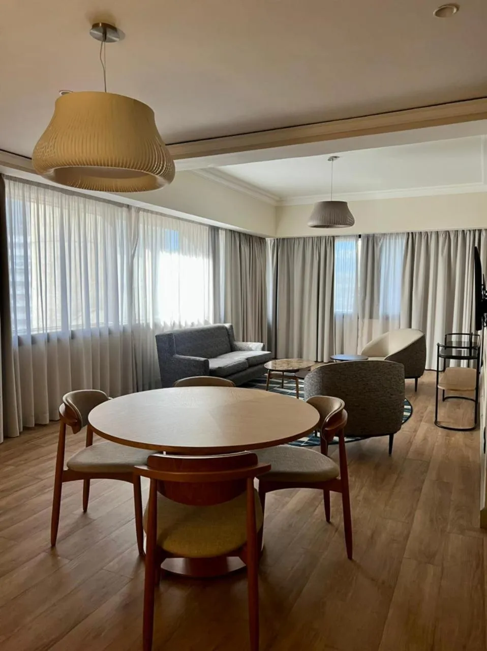 Dining area in Casablanca Marriott Hotel