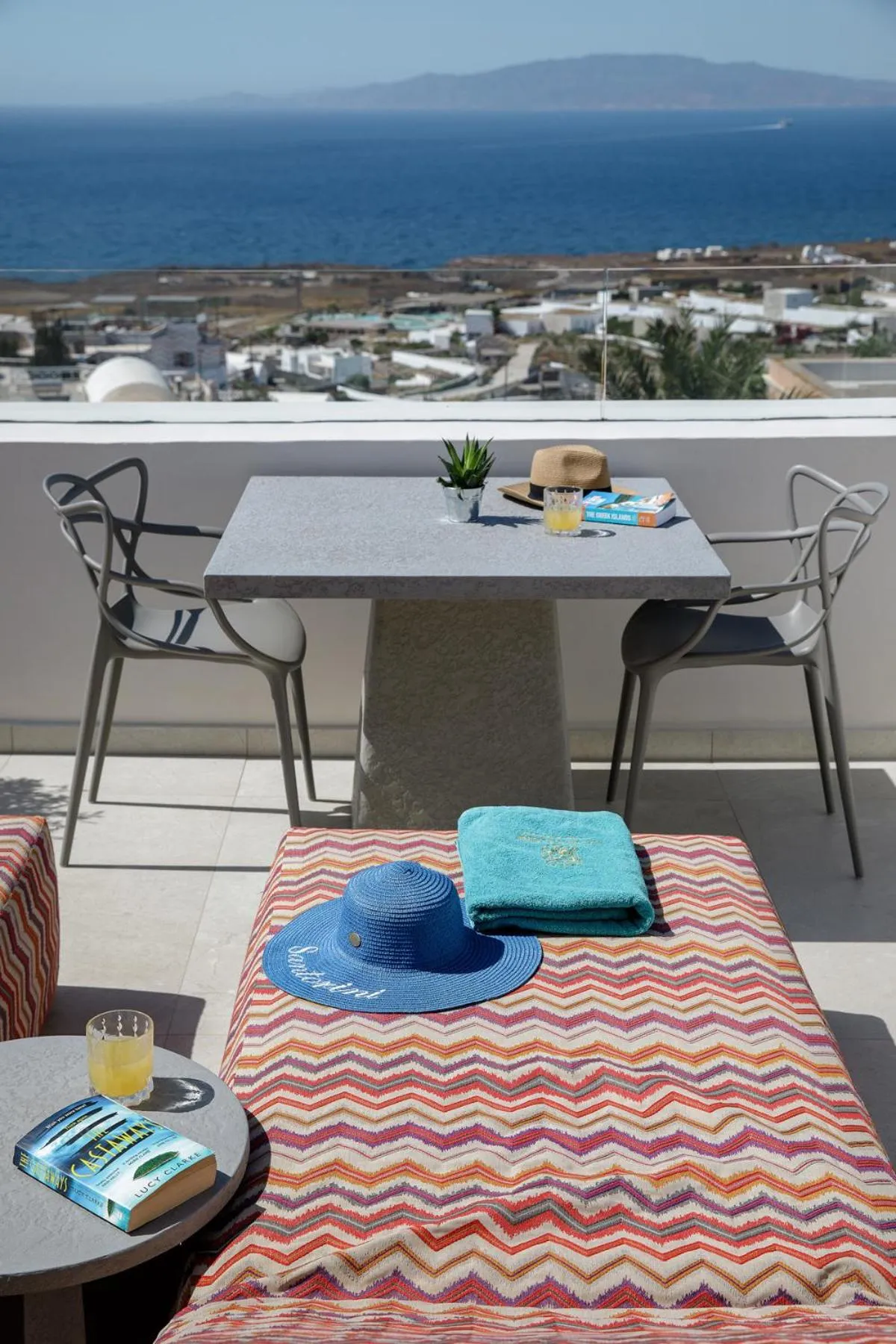 Natural landscape in La Madeleine Oia
