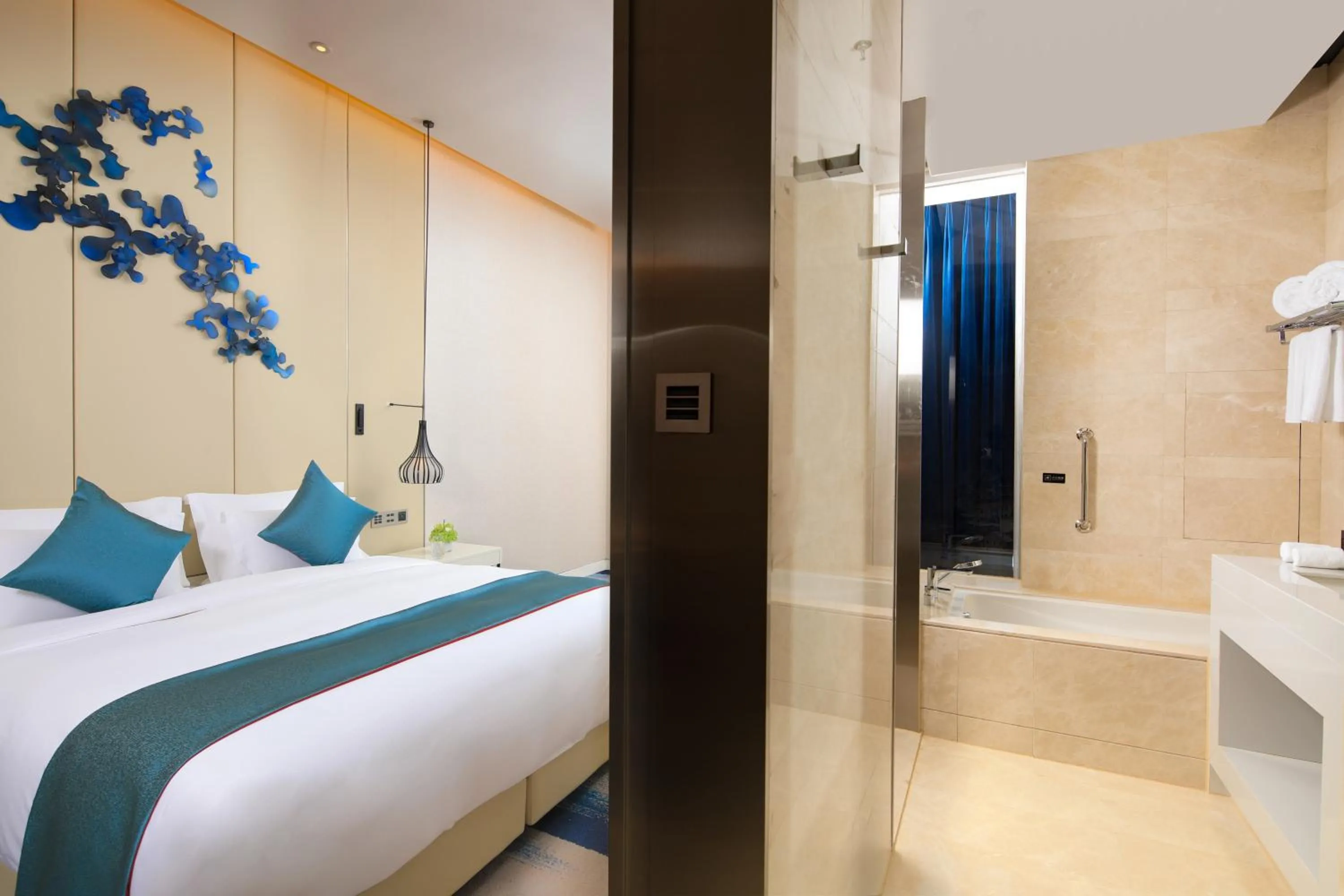 Bedroom, Bed in Rocase Boutique Hotel Wuxi