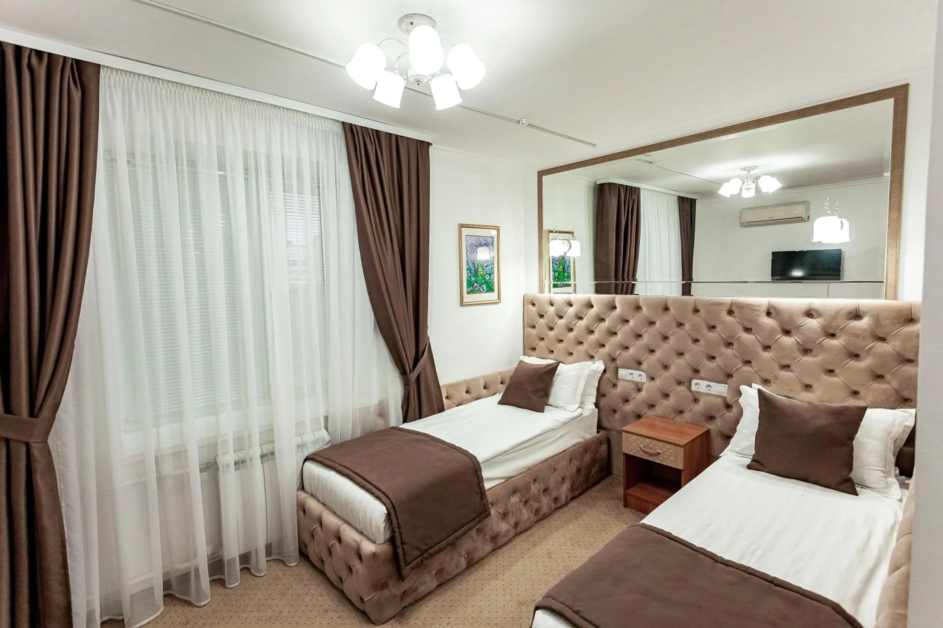 Bed in Kurmet Hotel