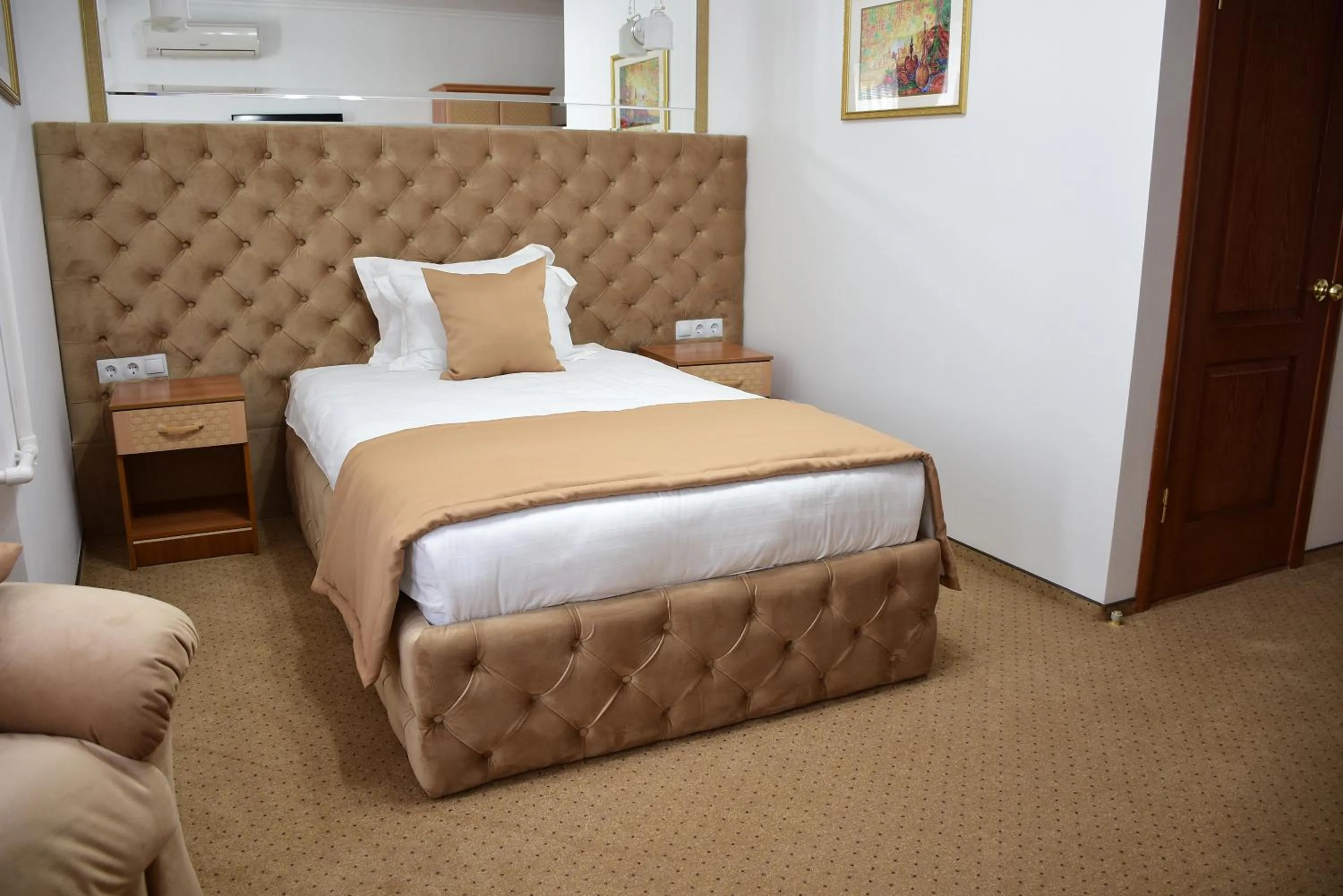 Bed in Kurmet Hotel