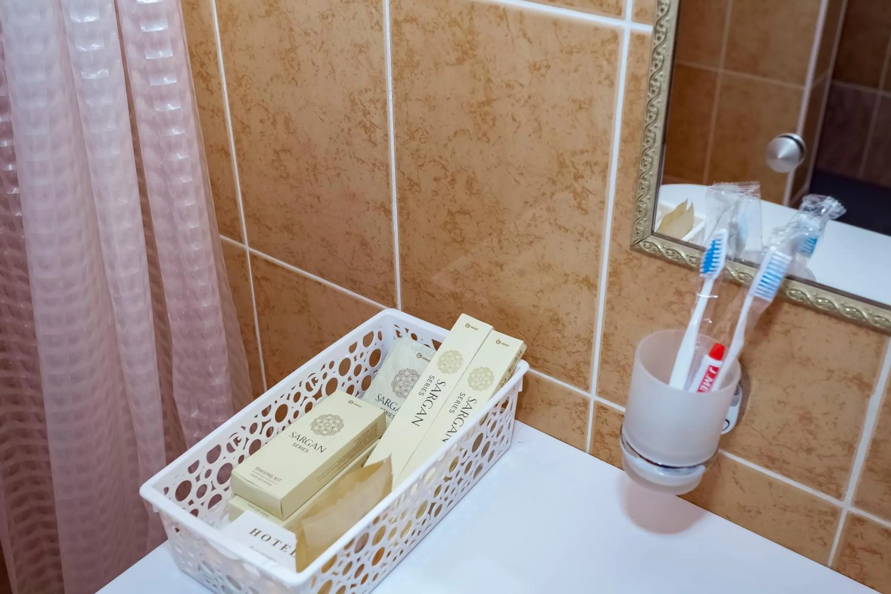 Bathroom in Kurmet Hotel