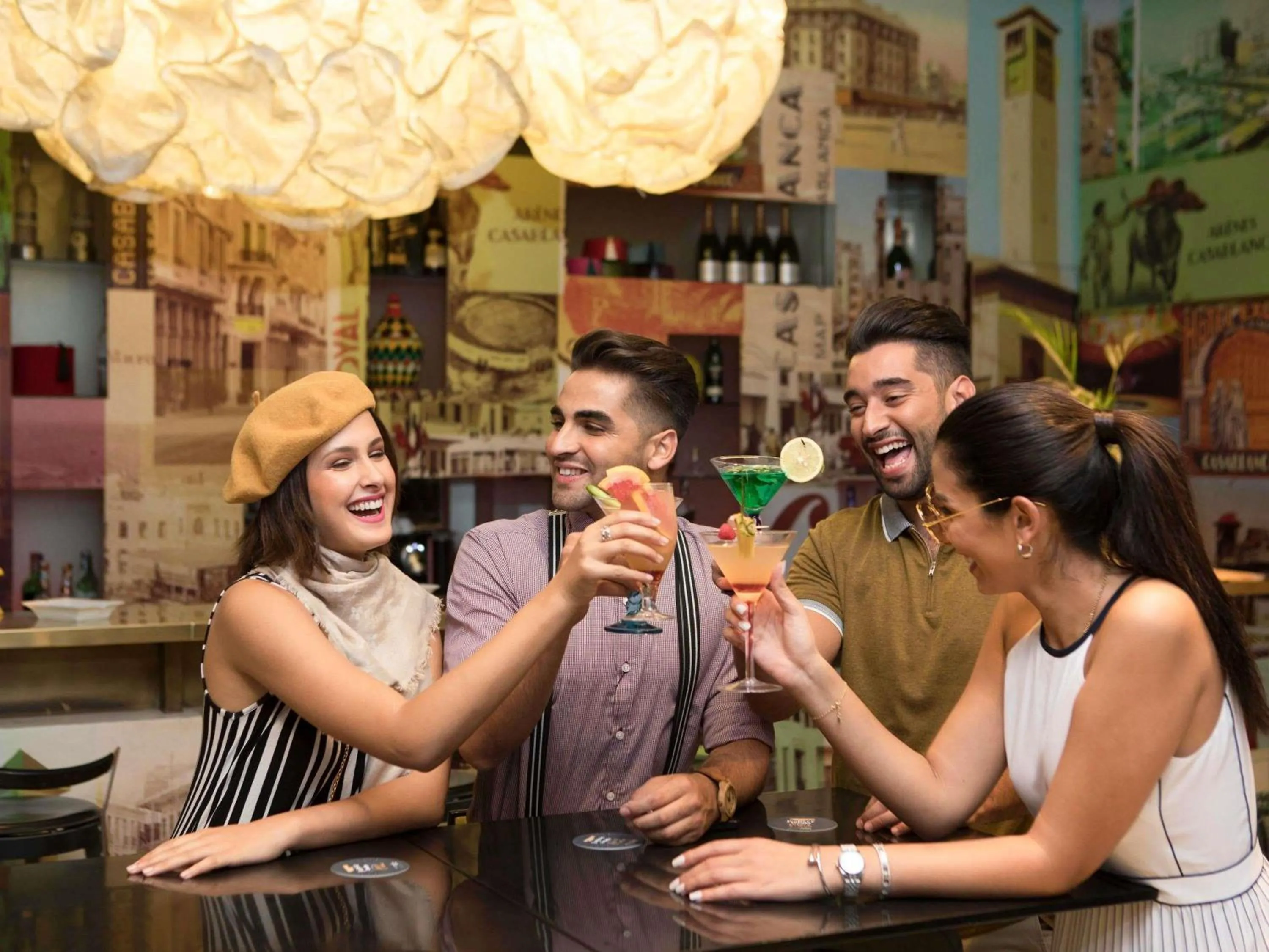 Lounge or bar in Novotel Casablanca City Center