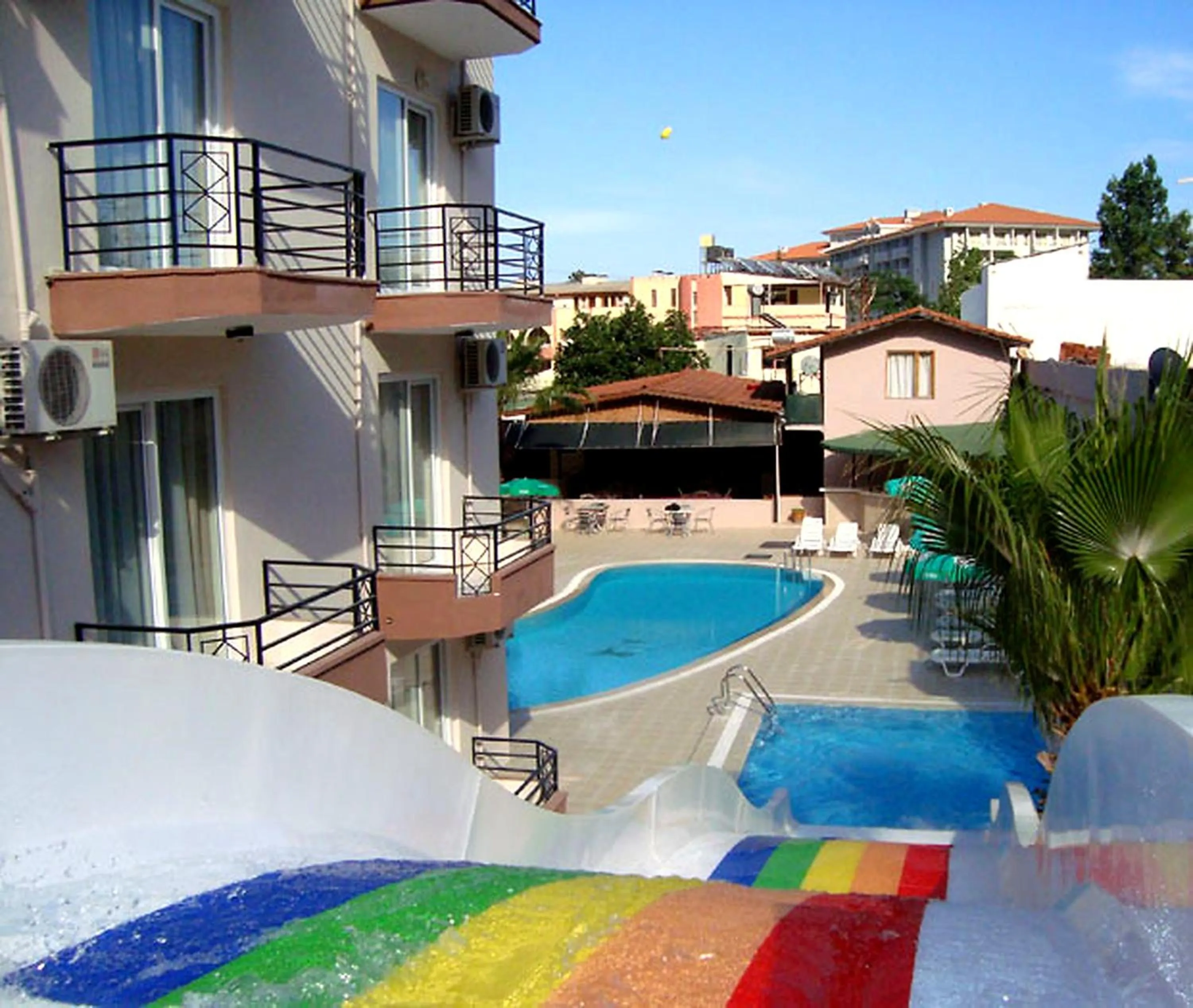 Pool view in Aybel İnn Hotel