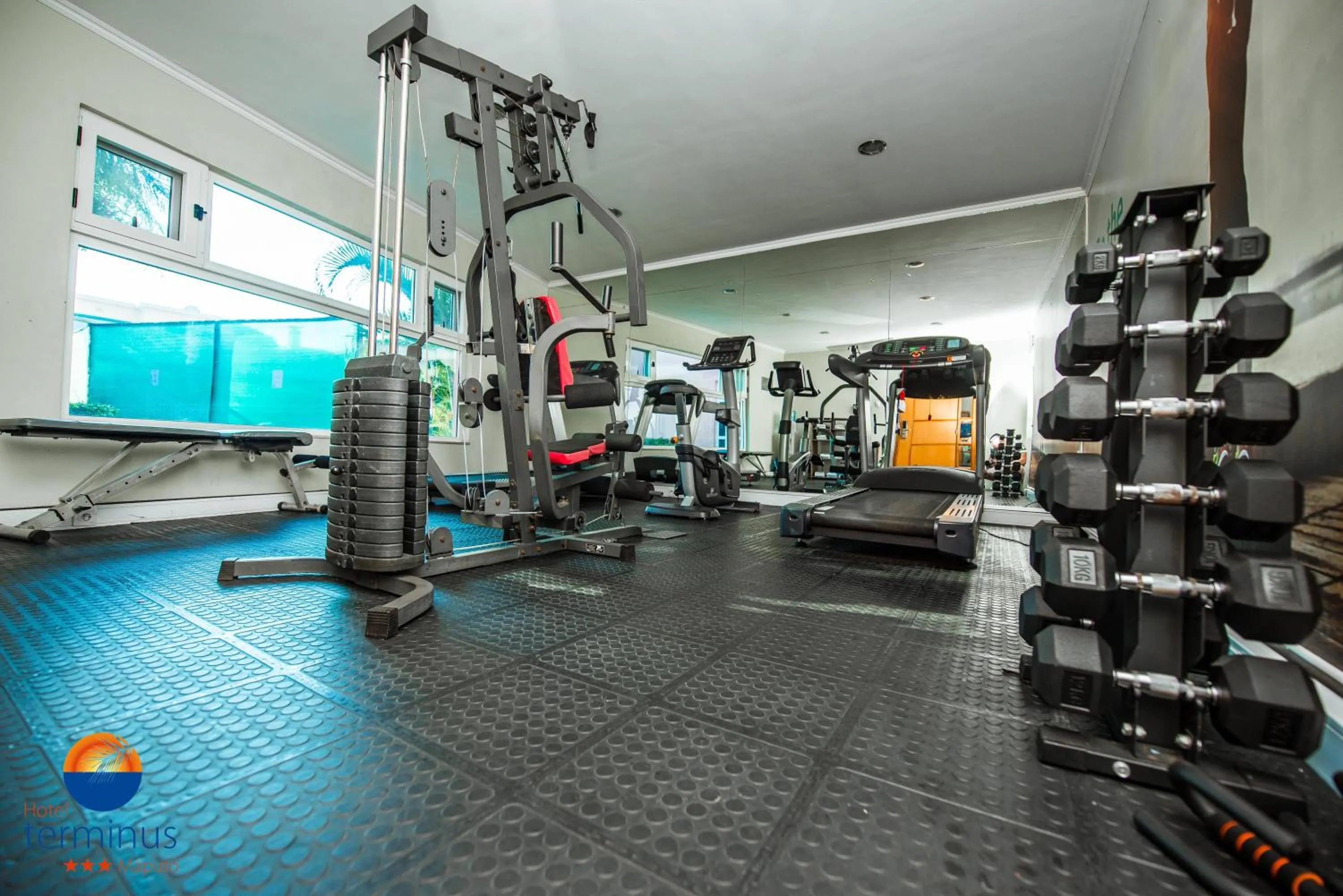 Fitness centre/facilities in Hotel Terminus Maputo