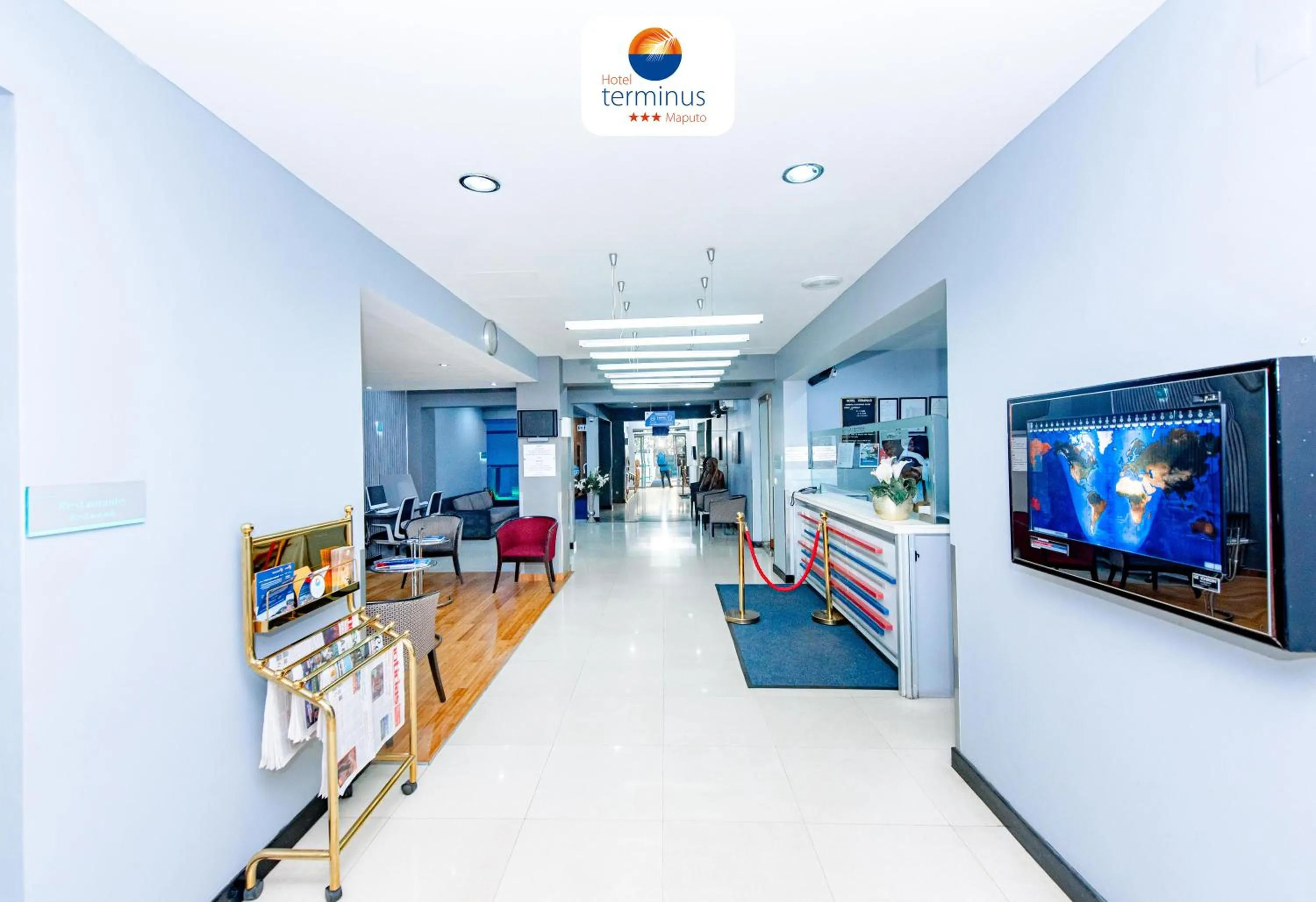 Lobby or reception in Hotel Terminus Maputo