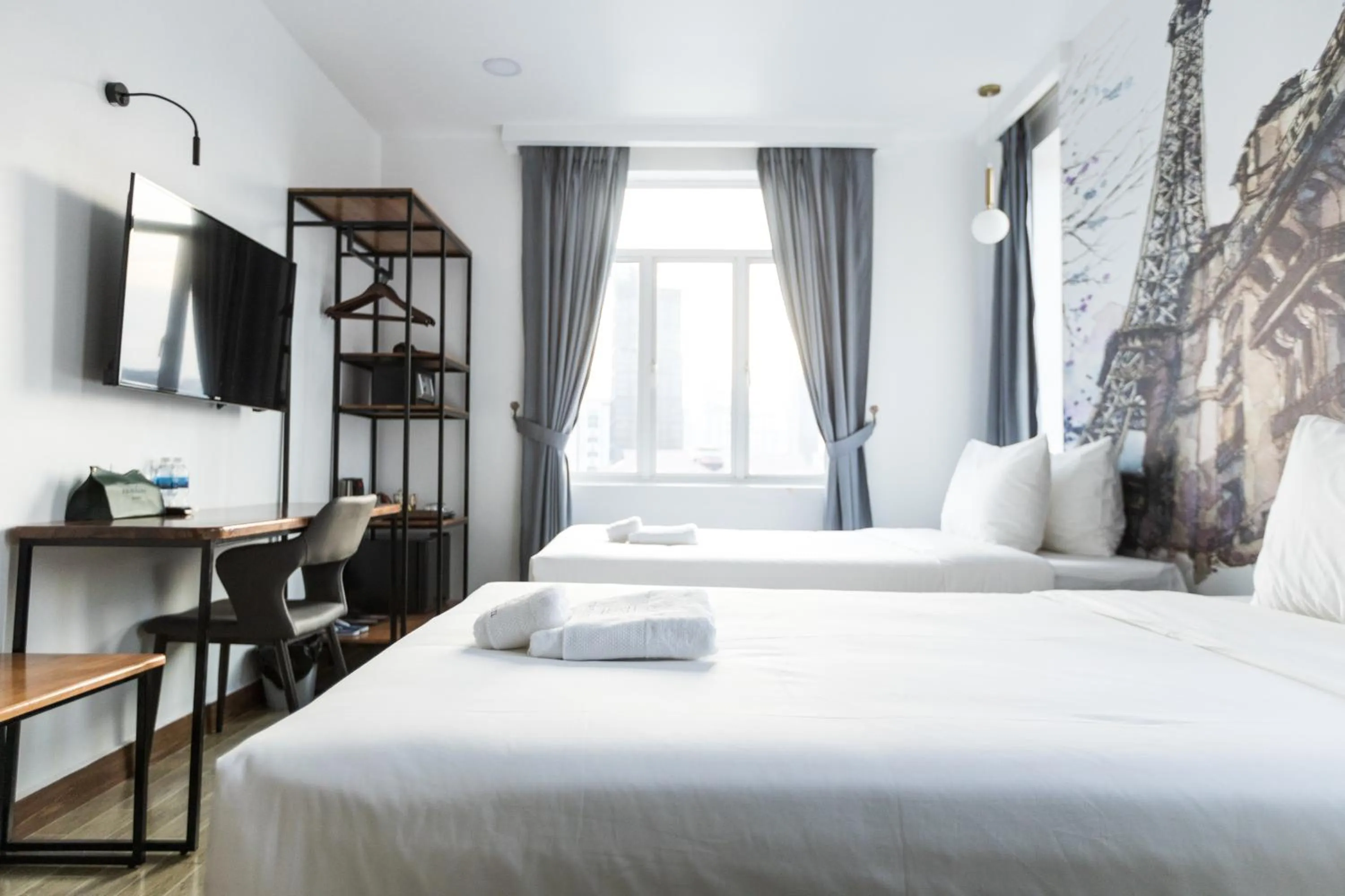 Bedroom, Bed in Times Hotel at Bassac Lane