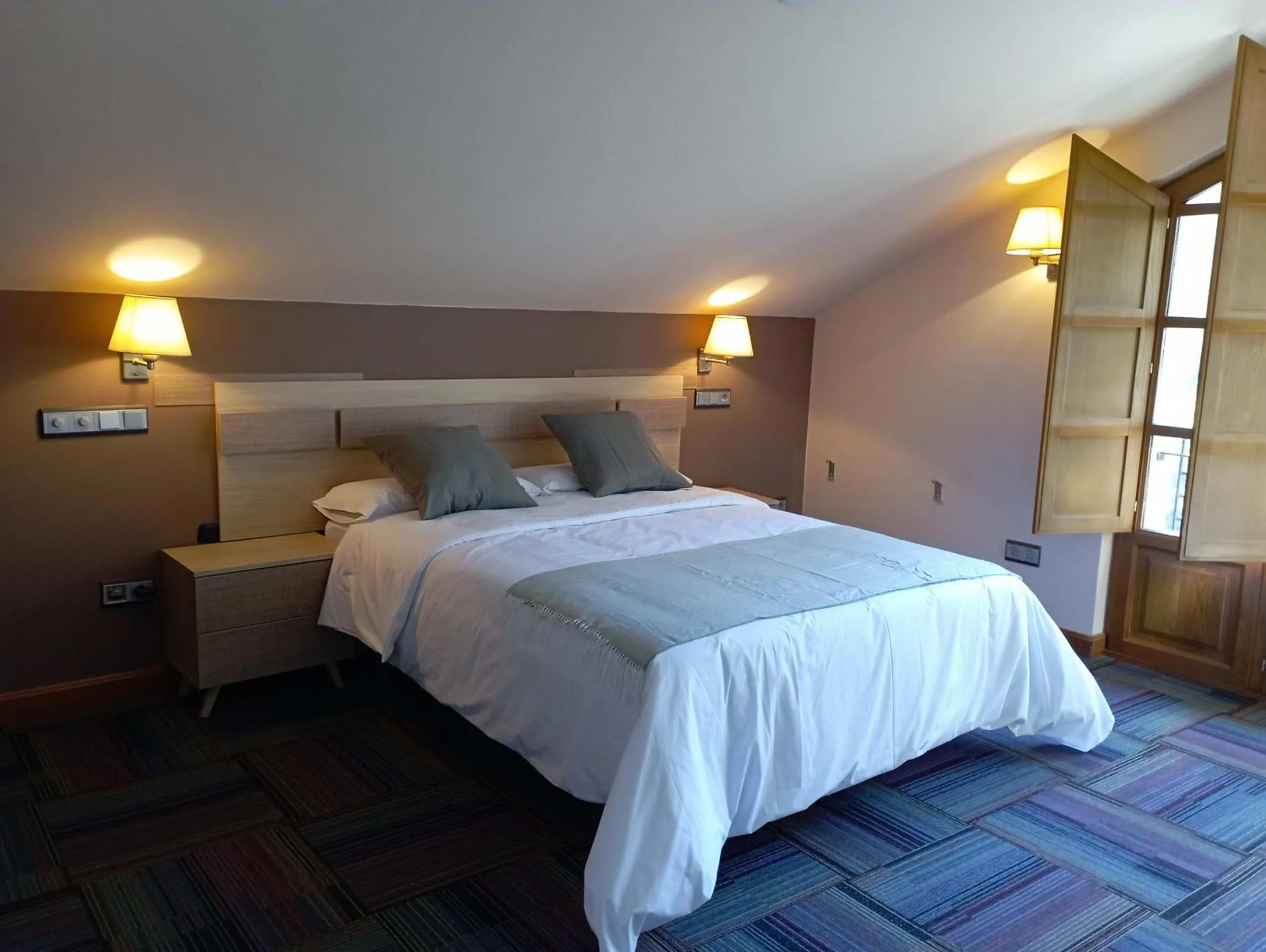 Bedroom in Hotel San Martino