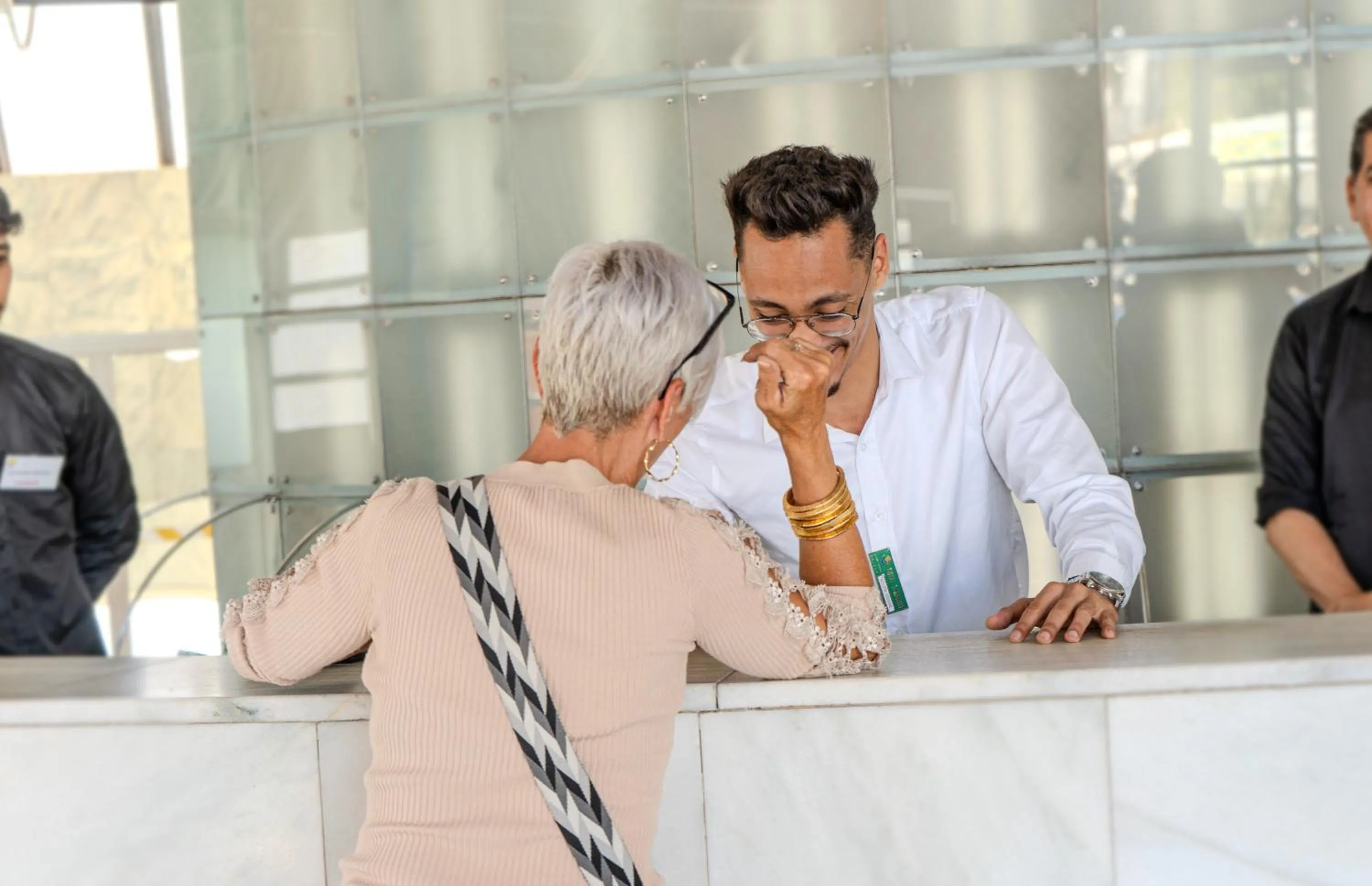 Lobby or reception in Appart-Hôtel Tagadirt