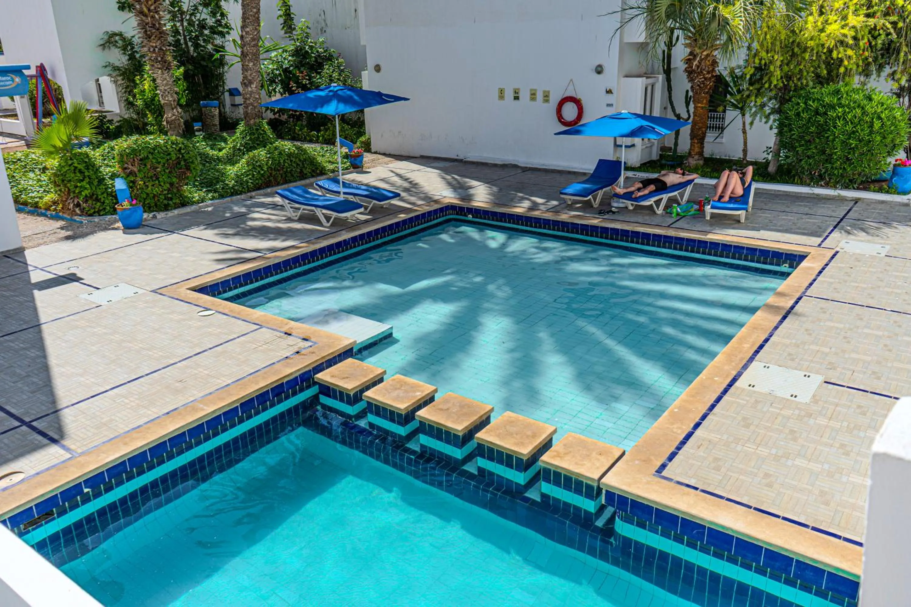 Swimming pool in Appart-Hôtel Tagadirt