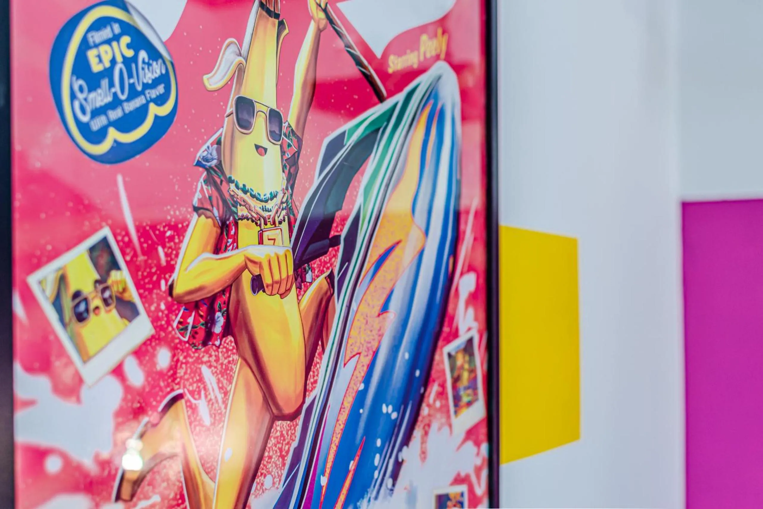 Decorative detail in Game Rooms Experience