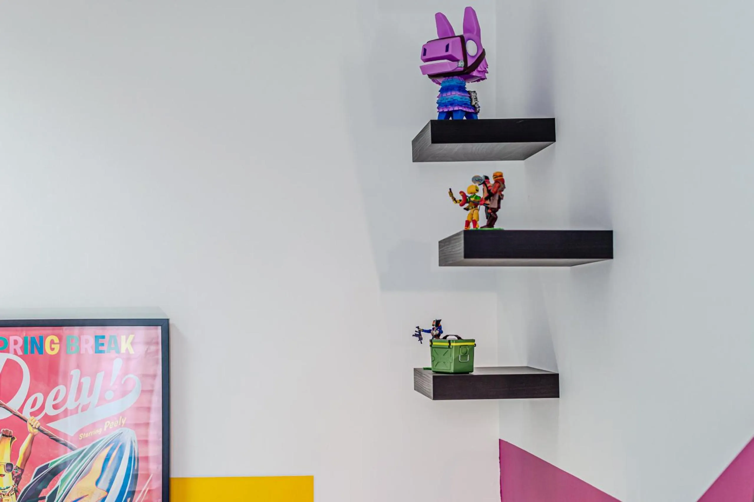 Decorative detail in Game Rooms Experience