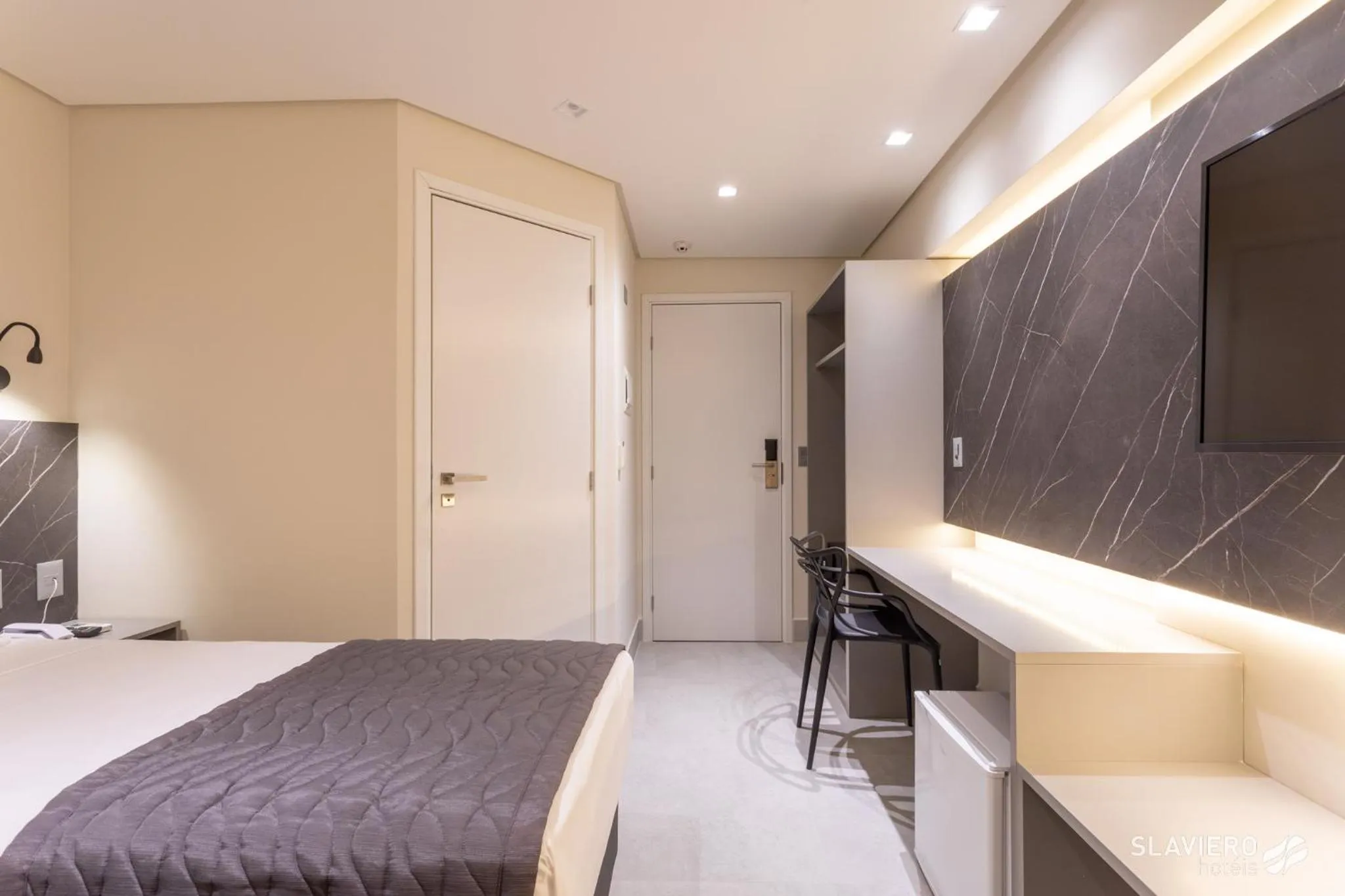 Bed in Slaviero João Pessoa