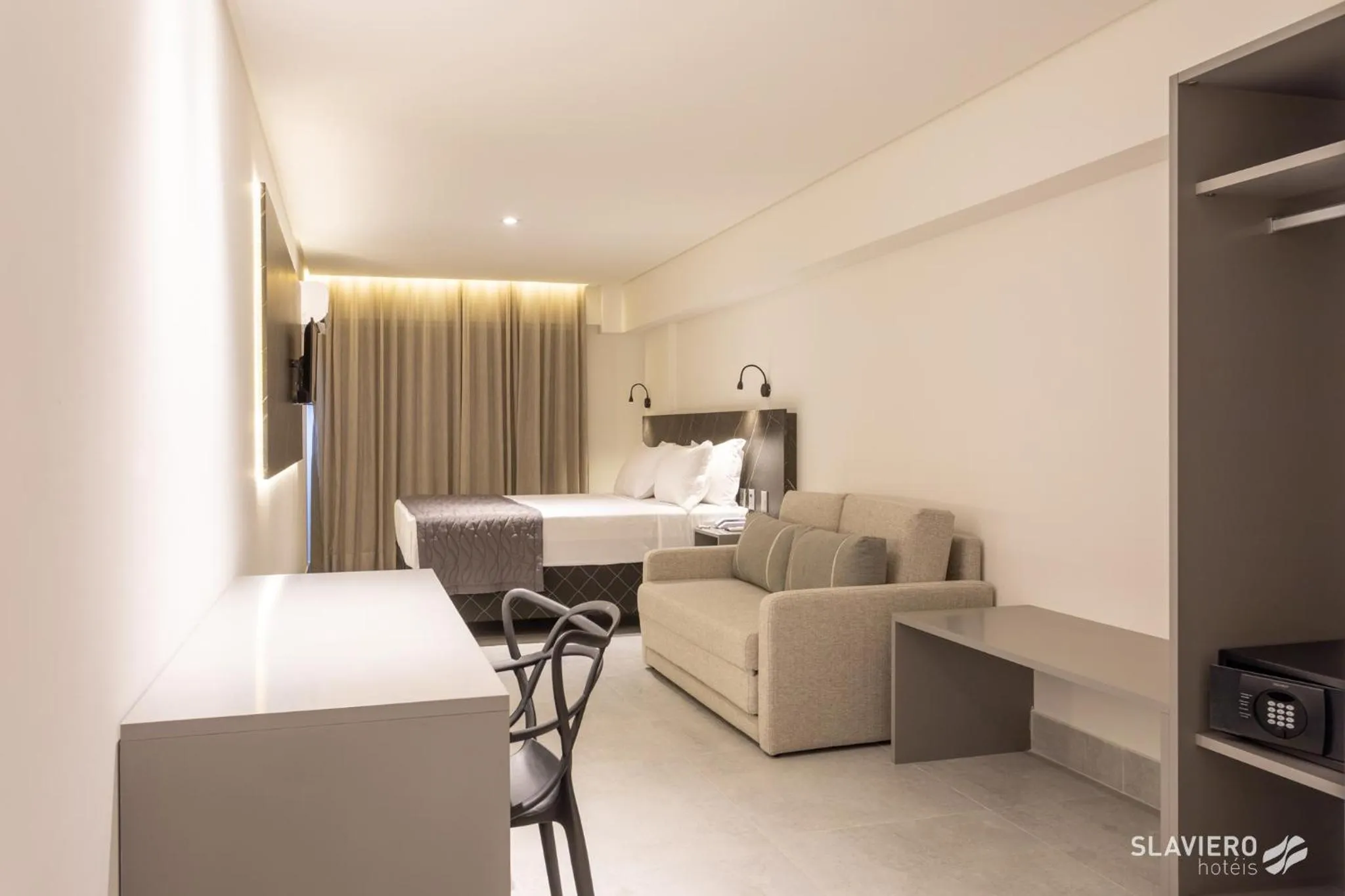 Bed in Slaviero João Pessoa