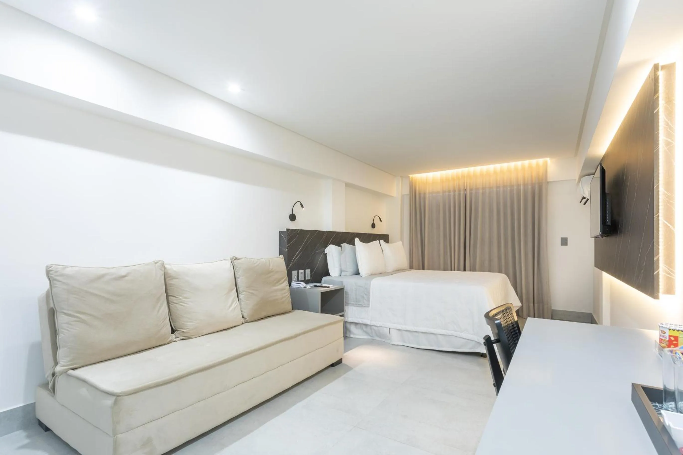 Bed in Slaviero João Pessoa