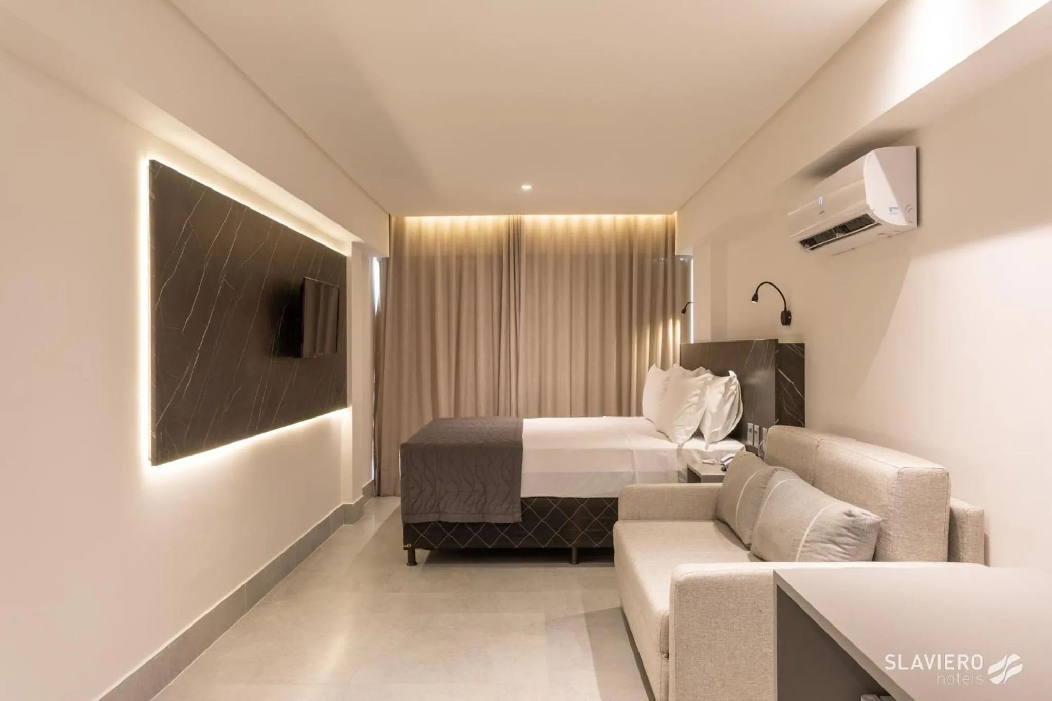 Bed in Slaviero João Pessoa