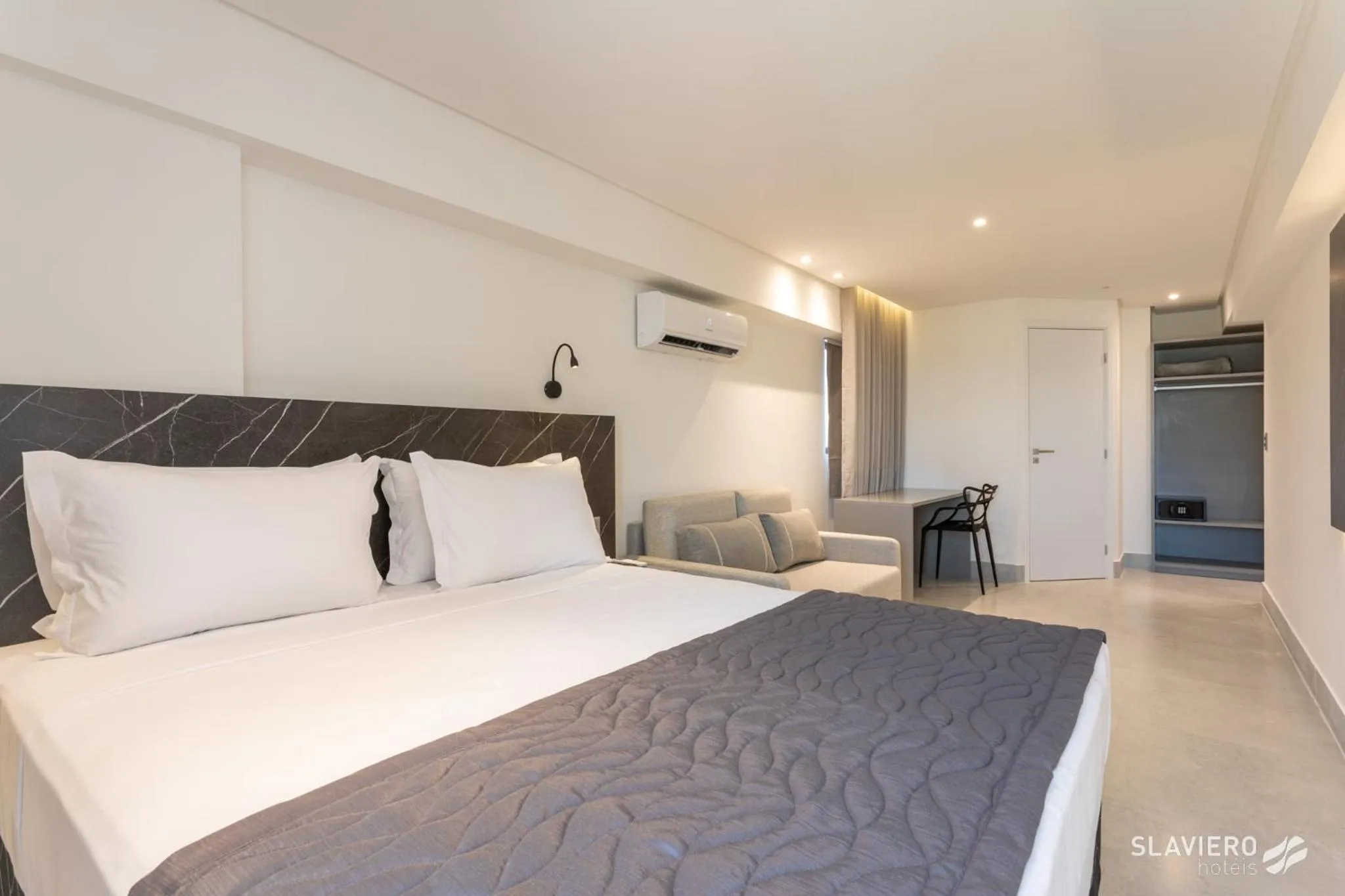 Bed in Slaviero João Pessoa