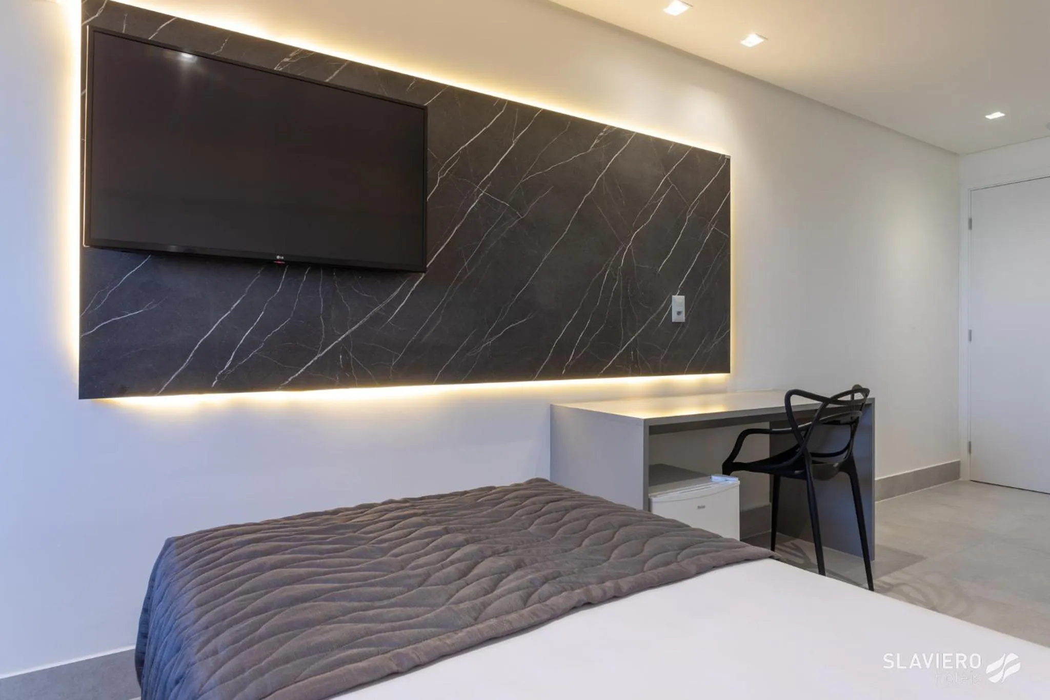 Bed in Slaviero João Pessoa