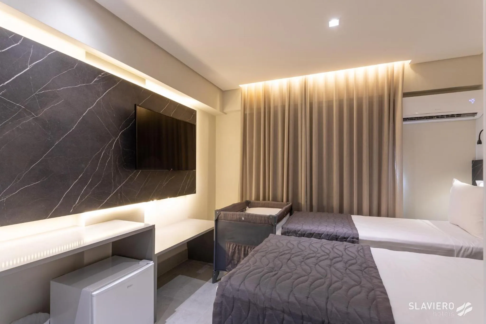 Bed in Slaviero João Pessoa