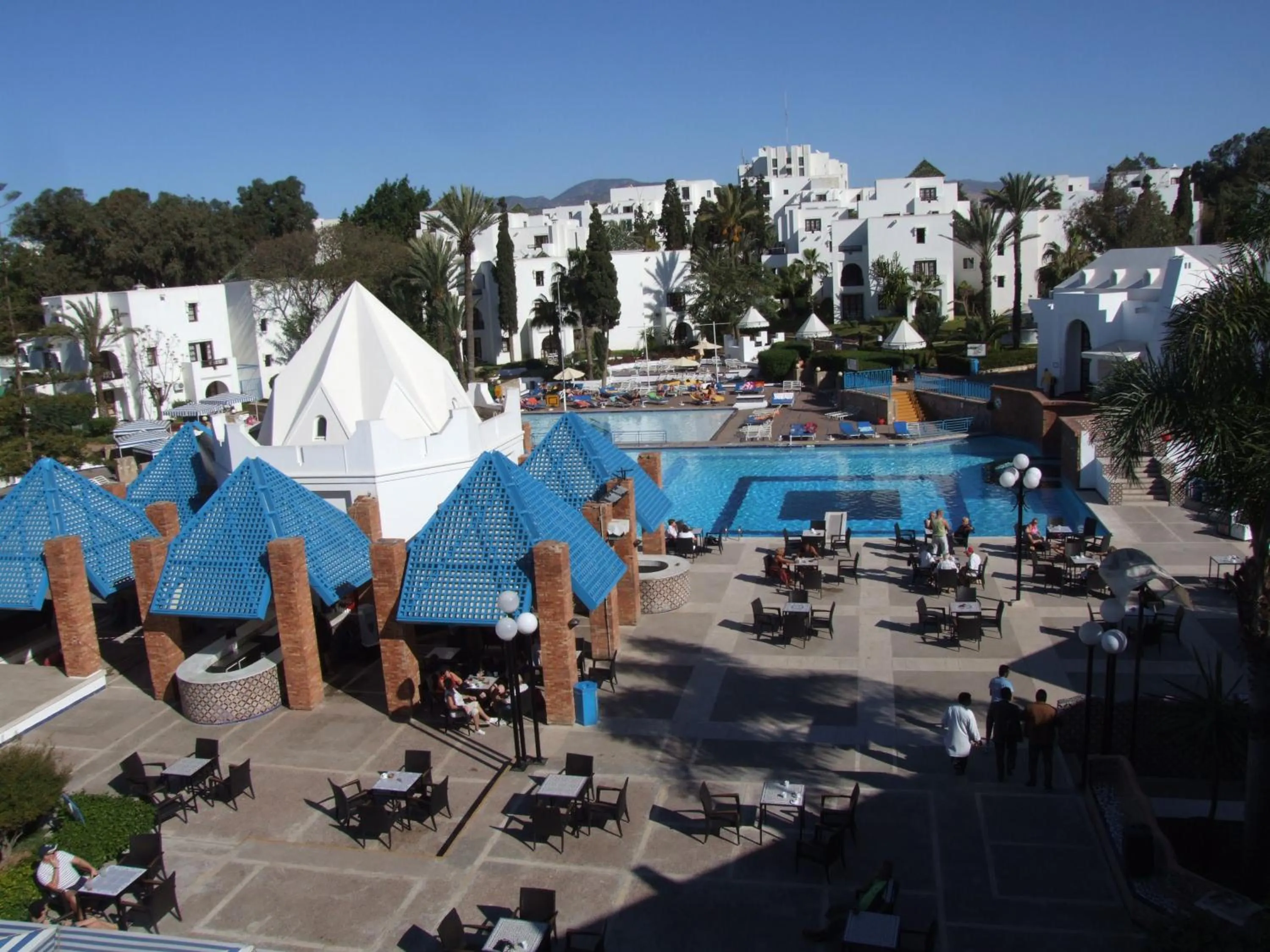 Patio in El Pueblo Tamlelt
