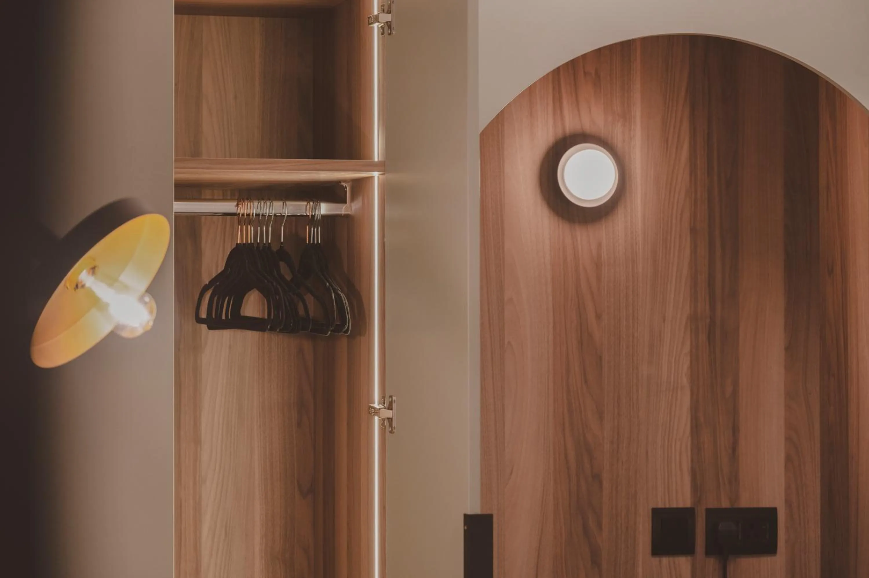 wardrobe in Maria Rosa Suites