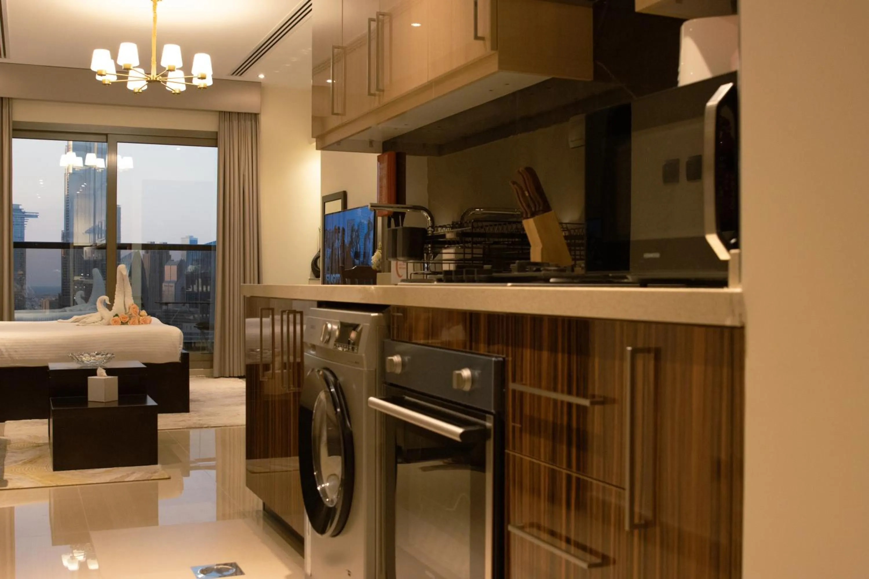 Bed in Elite Downtown Residences - Paradise View