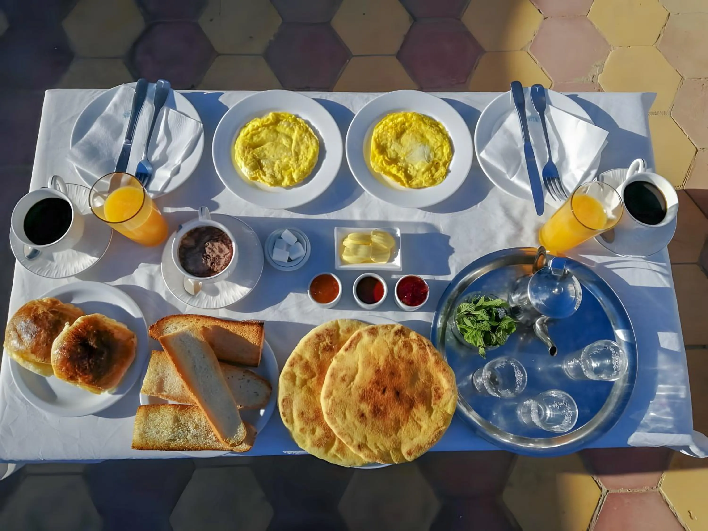 Breakfast in Riad Le Grand Large