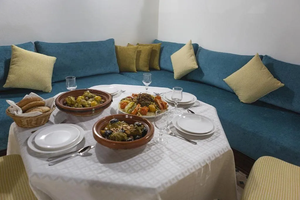 Living room in Riad Maison Belbaraka