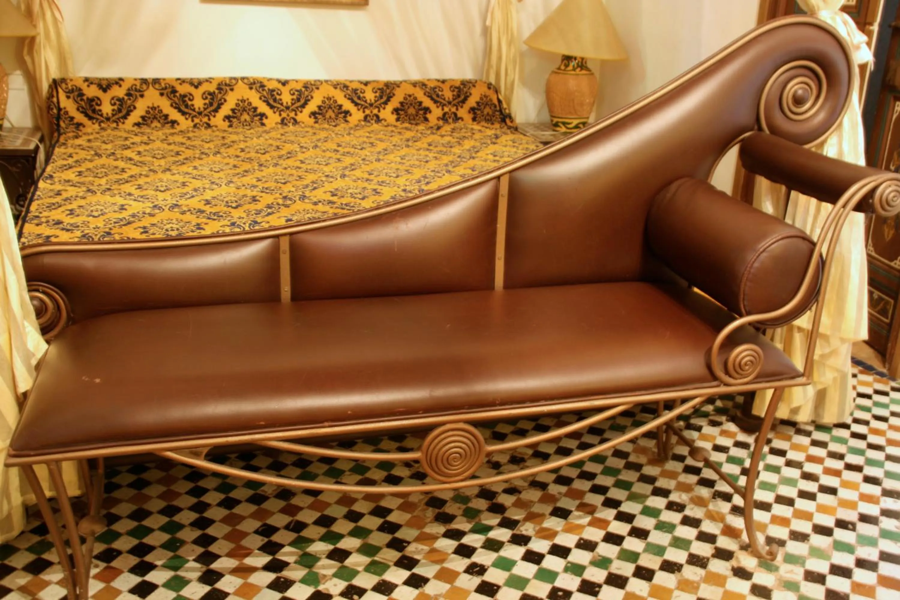 Bed in Riad El Ghalia